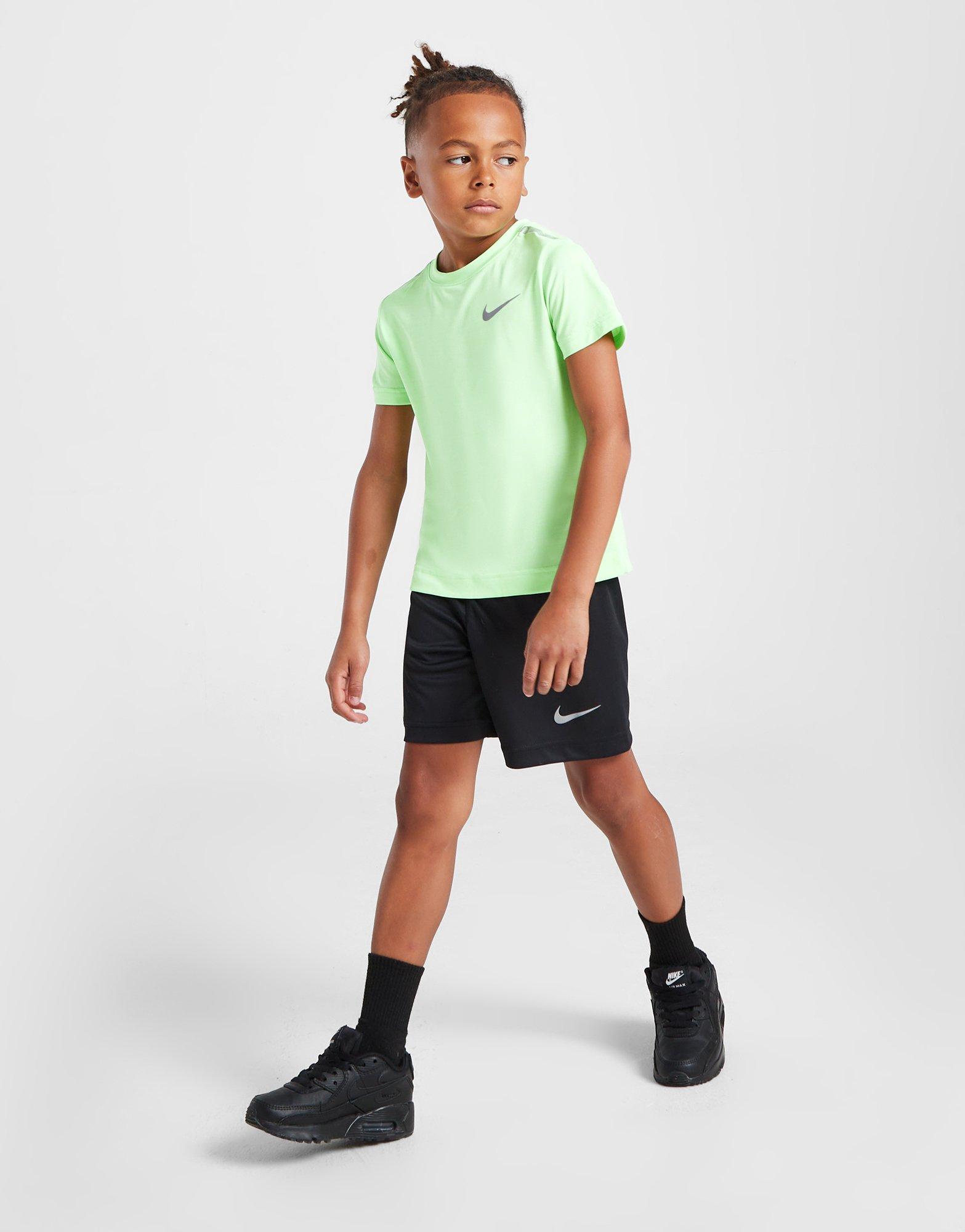 Nike Miler T-Shirt/Shorts Set Kleinkinder