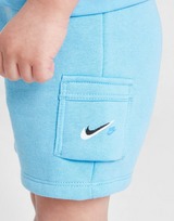 Nike Conjunto de T-Shirt/Calções Double Swoosh Infantil