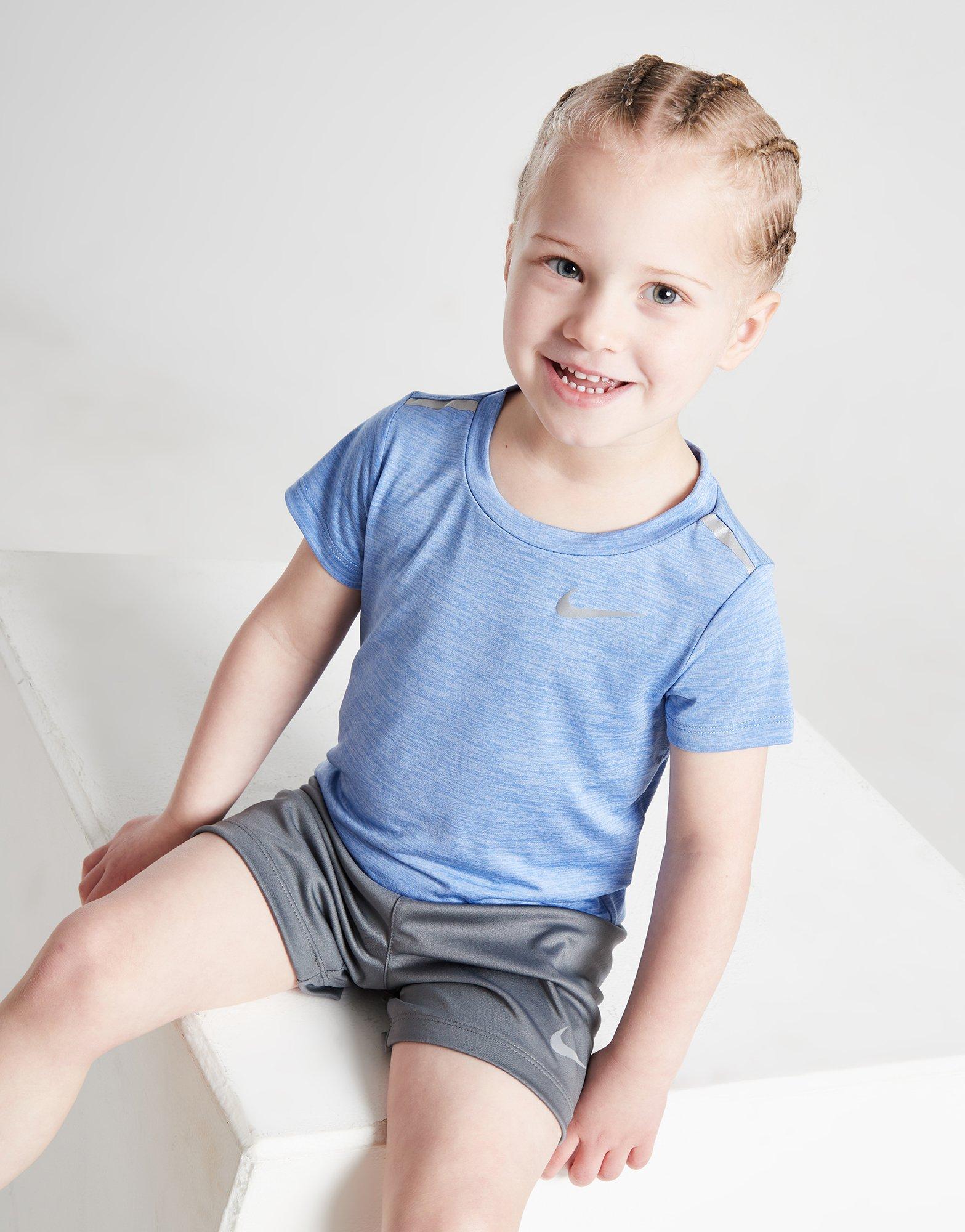 Blue Nike Miler TShirt/Shorts Set Infant JD Sports Global