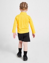 Nike Pacer Oberteil mit Viertelreißverschluss/Shorts Set Babys
