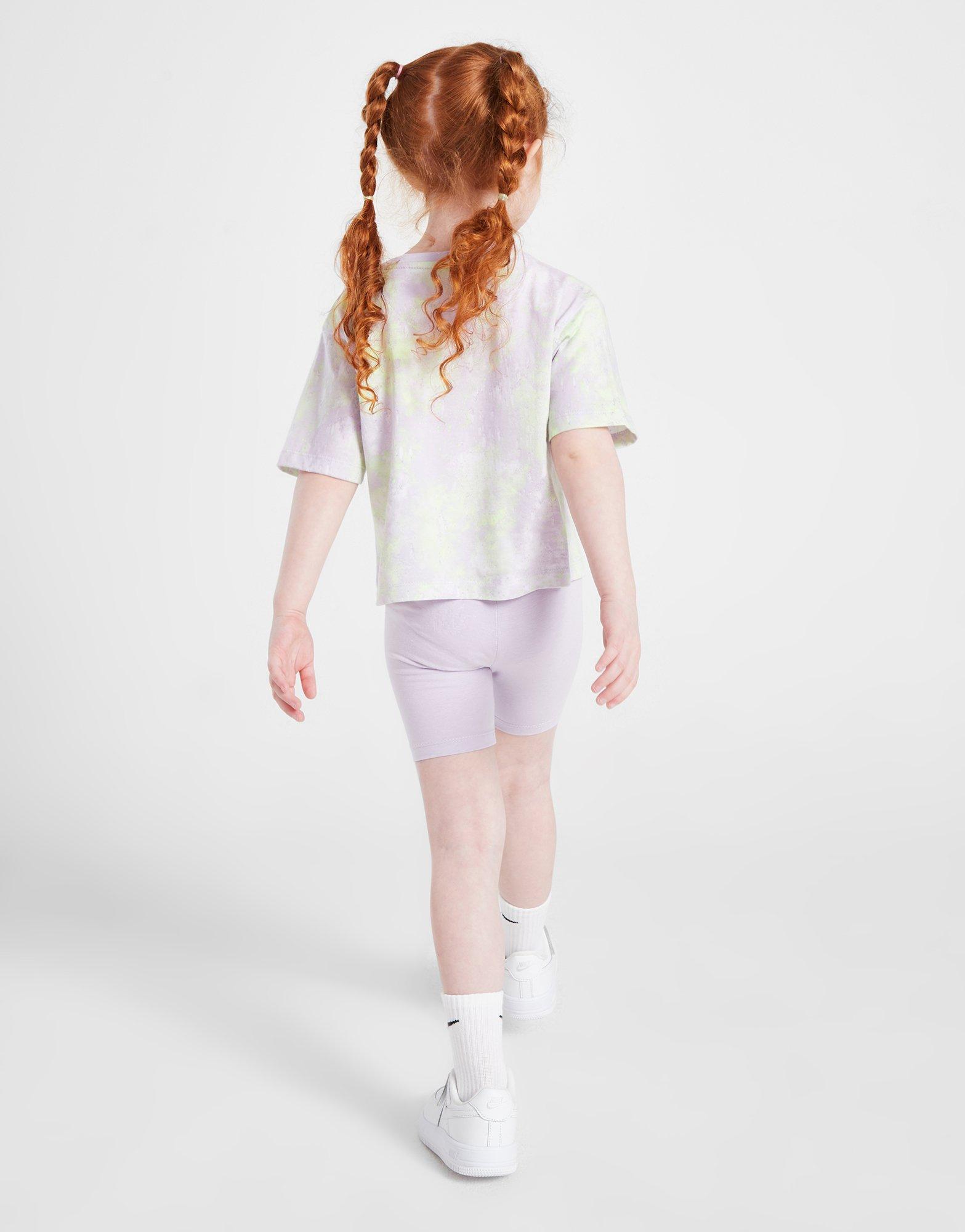 Nike Girls' Tie Dye T-Shirt/Shorts Set