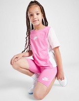 Nike Girls' Colour Block T-Shirt/Shorts Set Kleinkinder