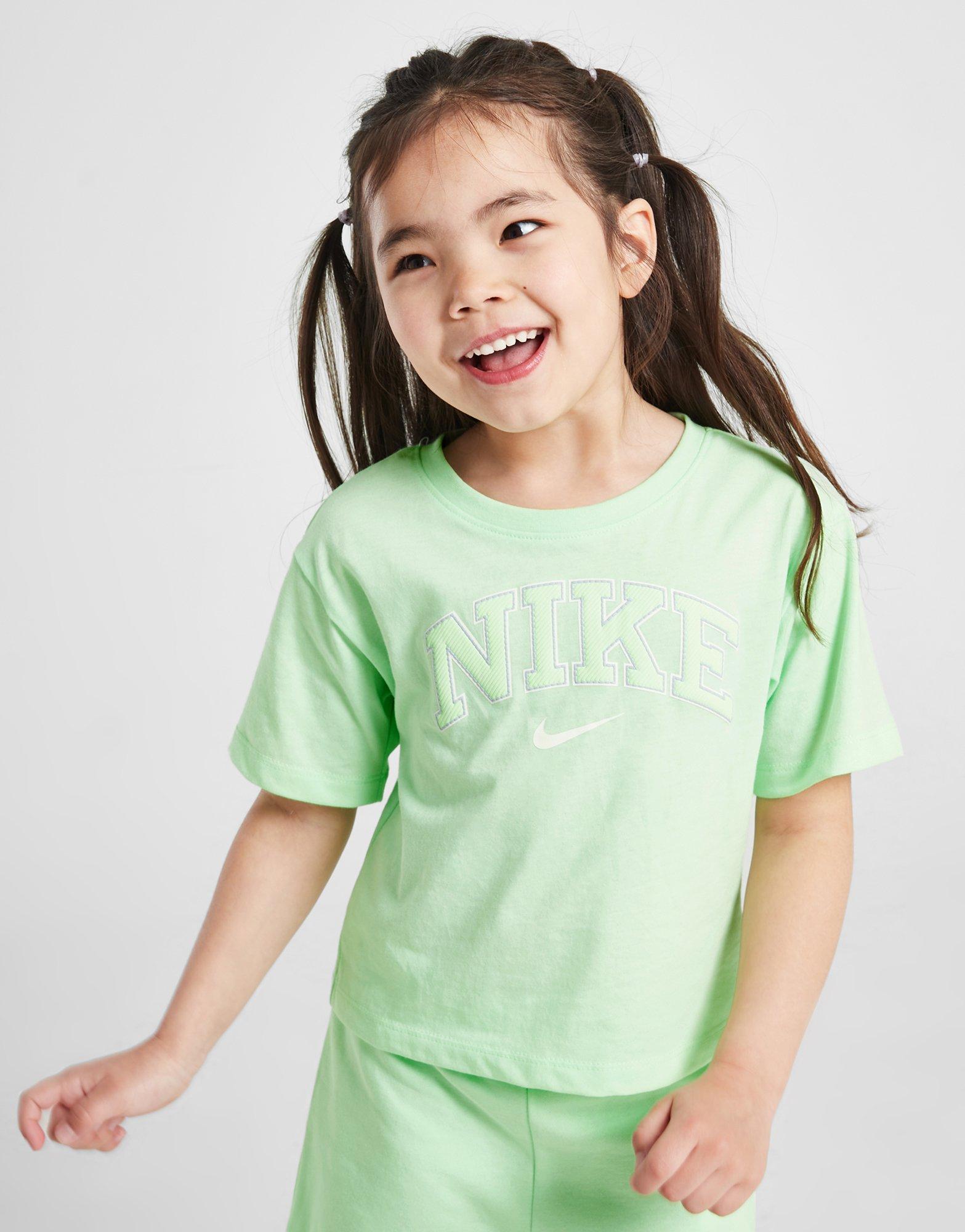 Nike Girls' Varsity T-Shirt/Shorts Set Children