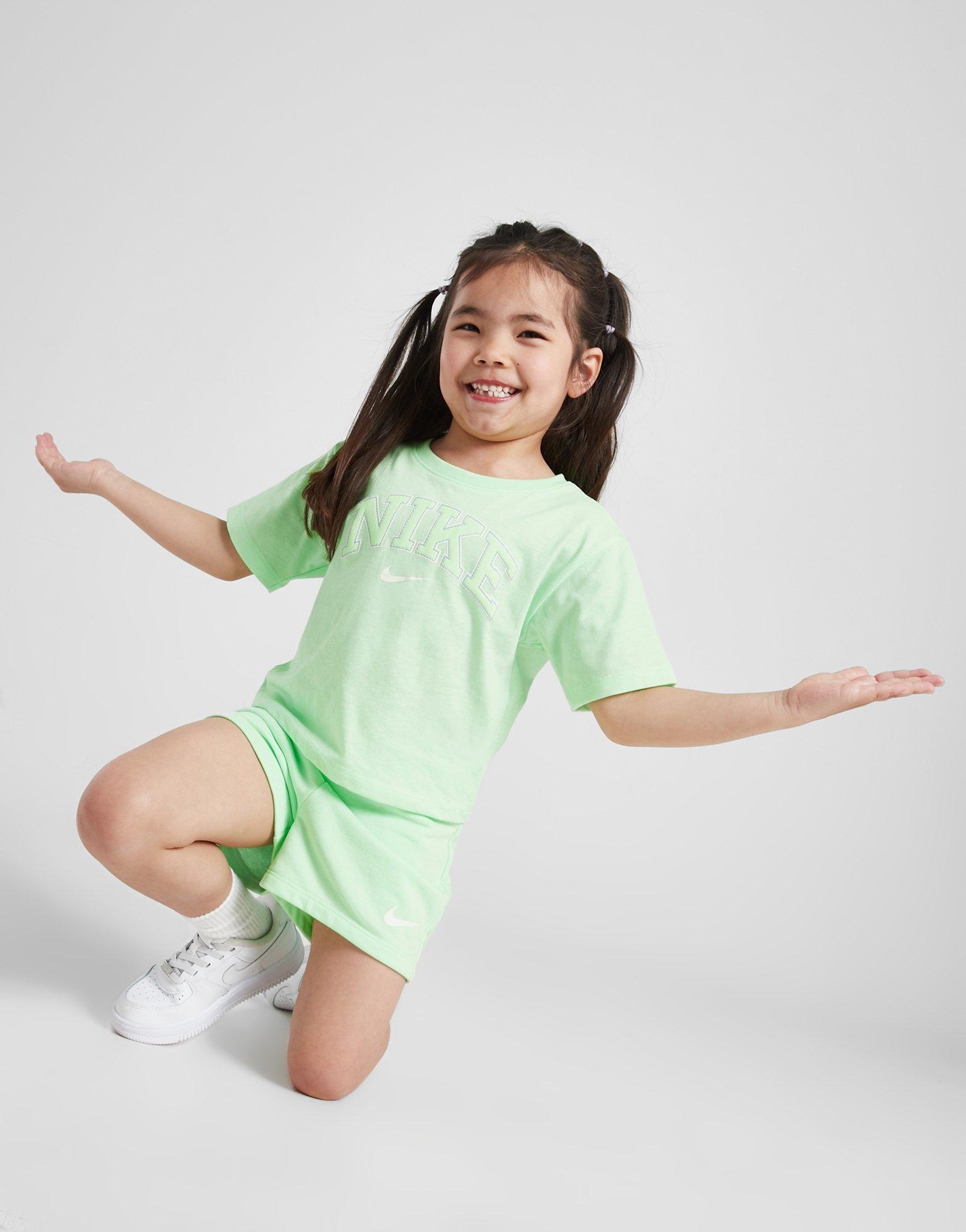 Nike Girls' Varsity T-Shirt/Shorts Set Children