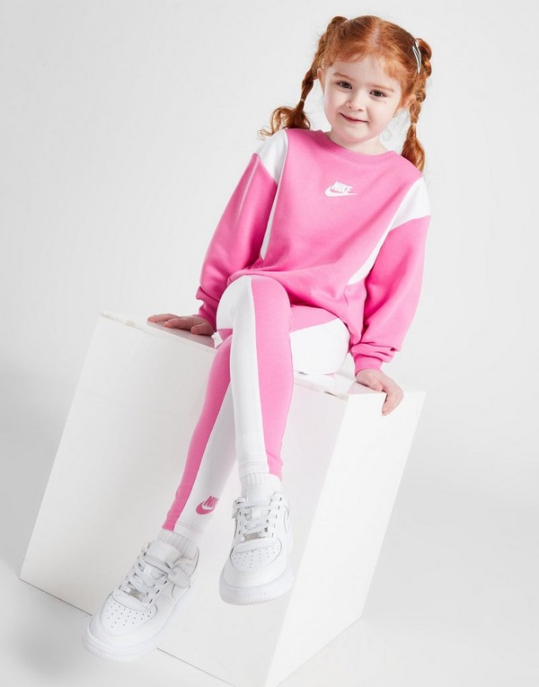 Nike Tuta Completa Colour Block da Bambina