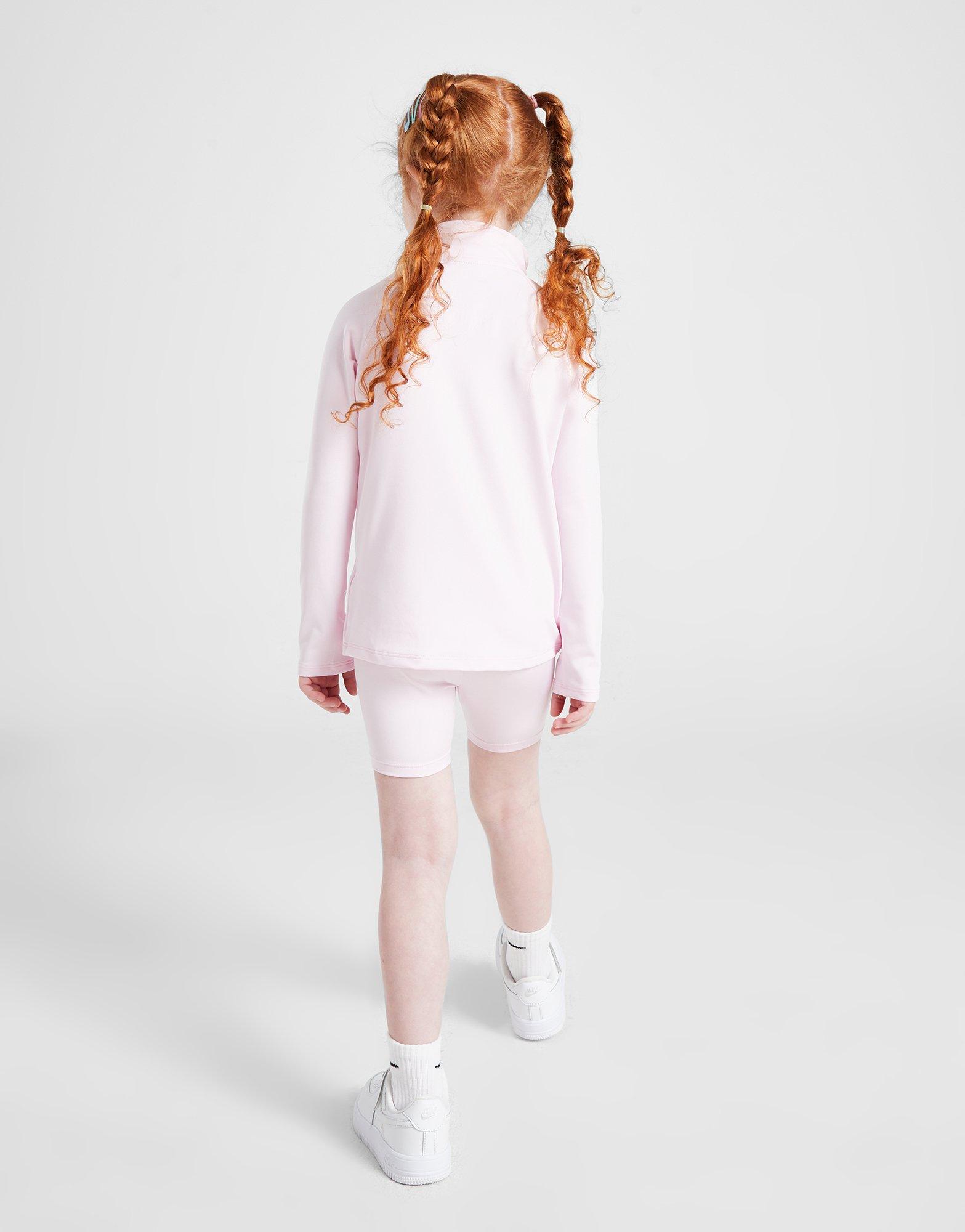 Nike Girls' Pacer 1/4 Zip Top/Shorts Set Children