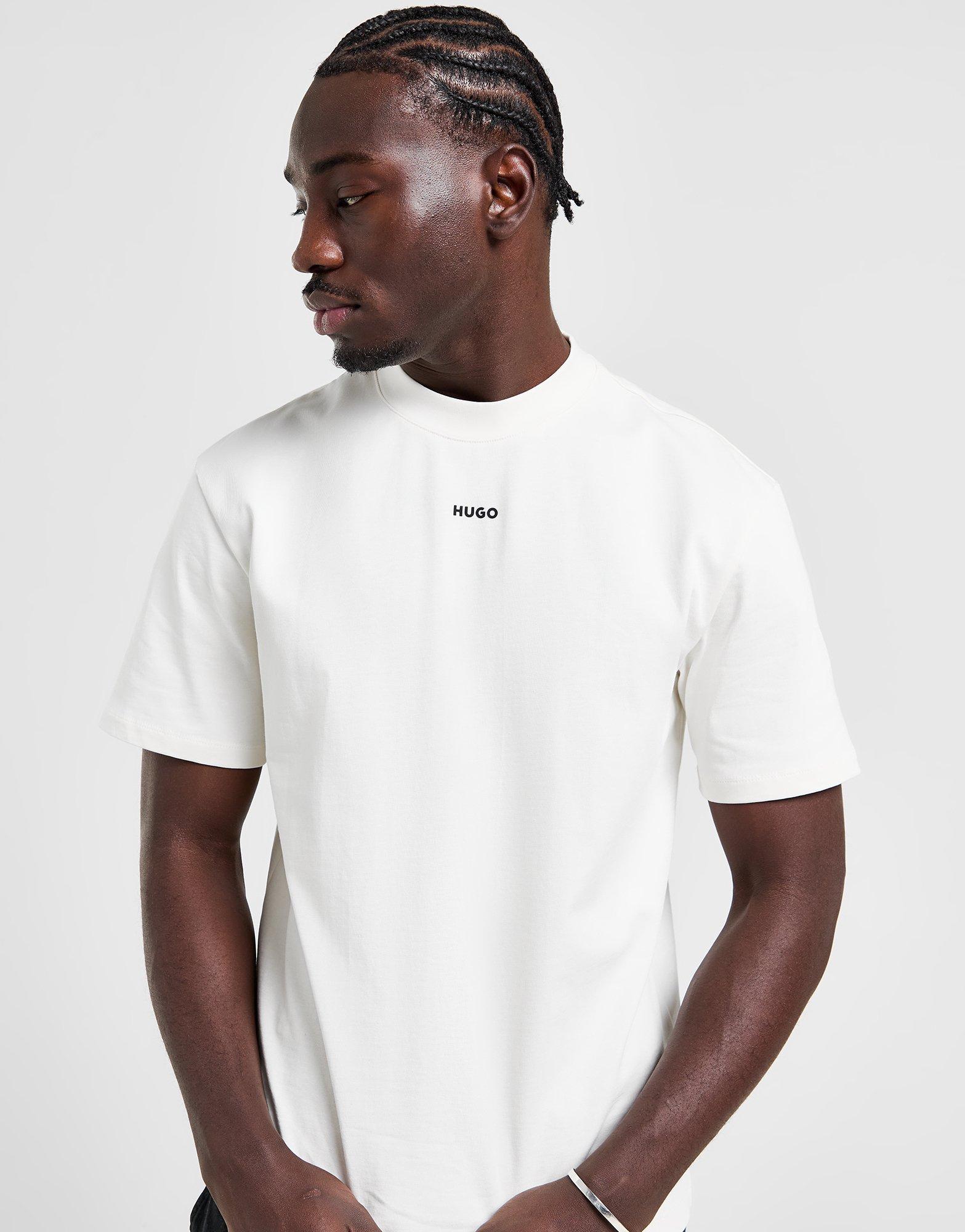 white hugo t shirt