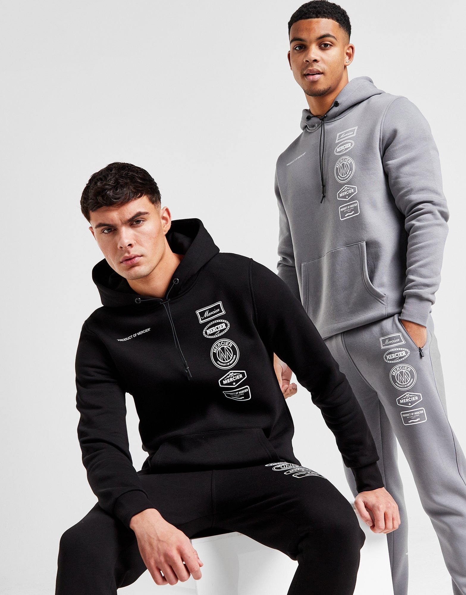 MERCIER 2.O Badge Tracksuit em Preto JD Sports