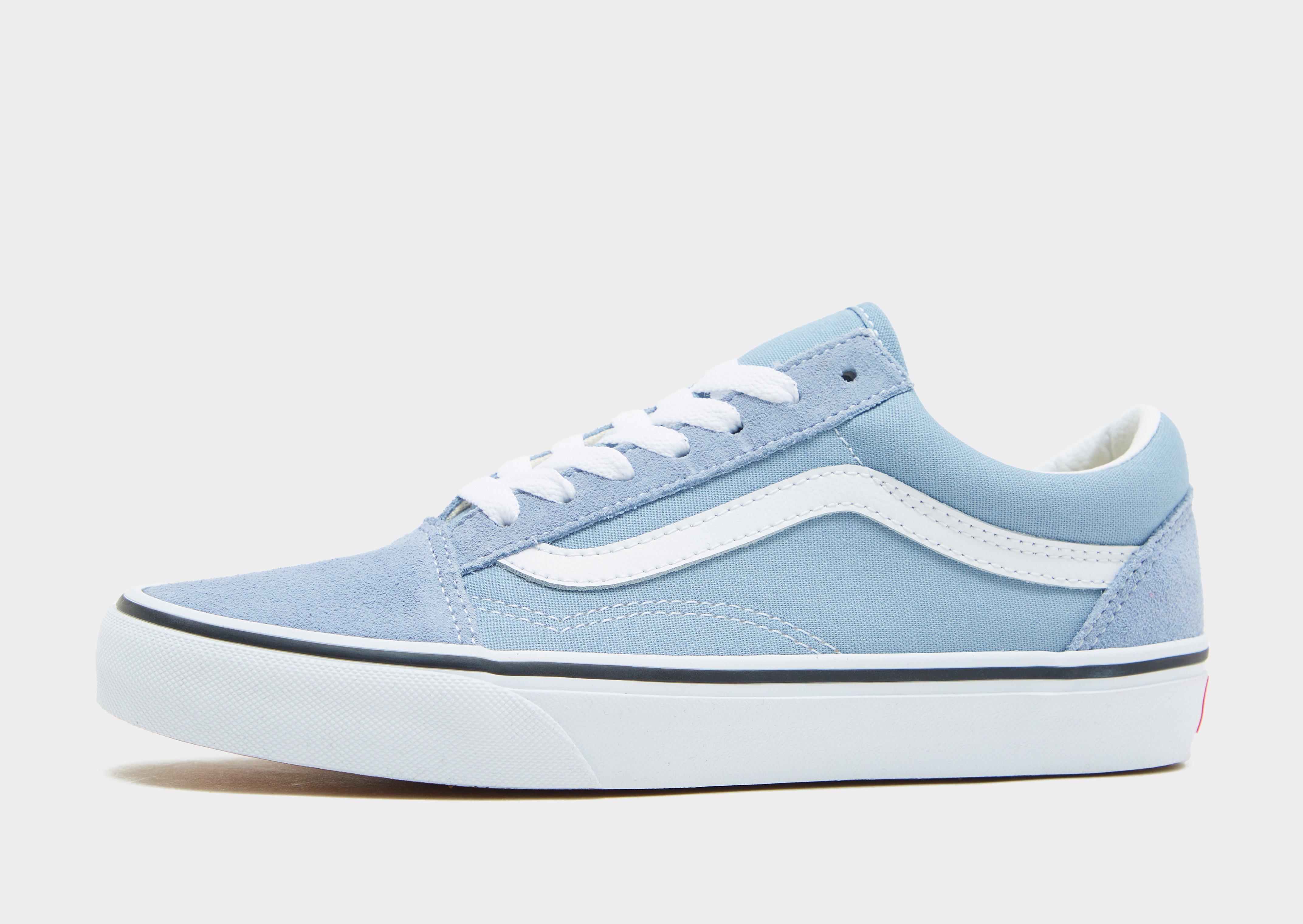 Light blue hotsell old skool vans