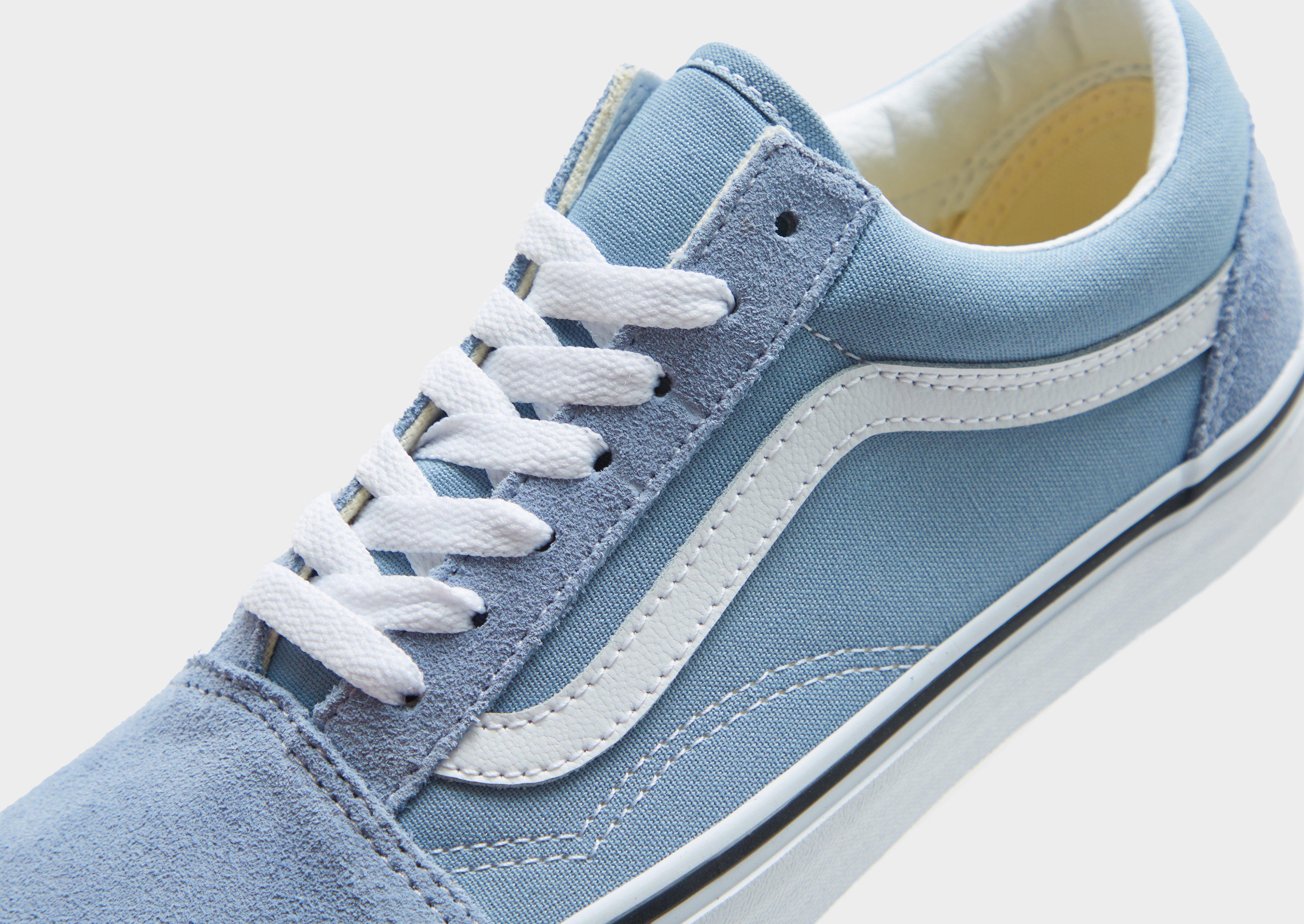 Powder blue vans old skool sale