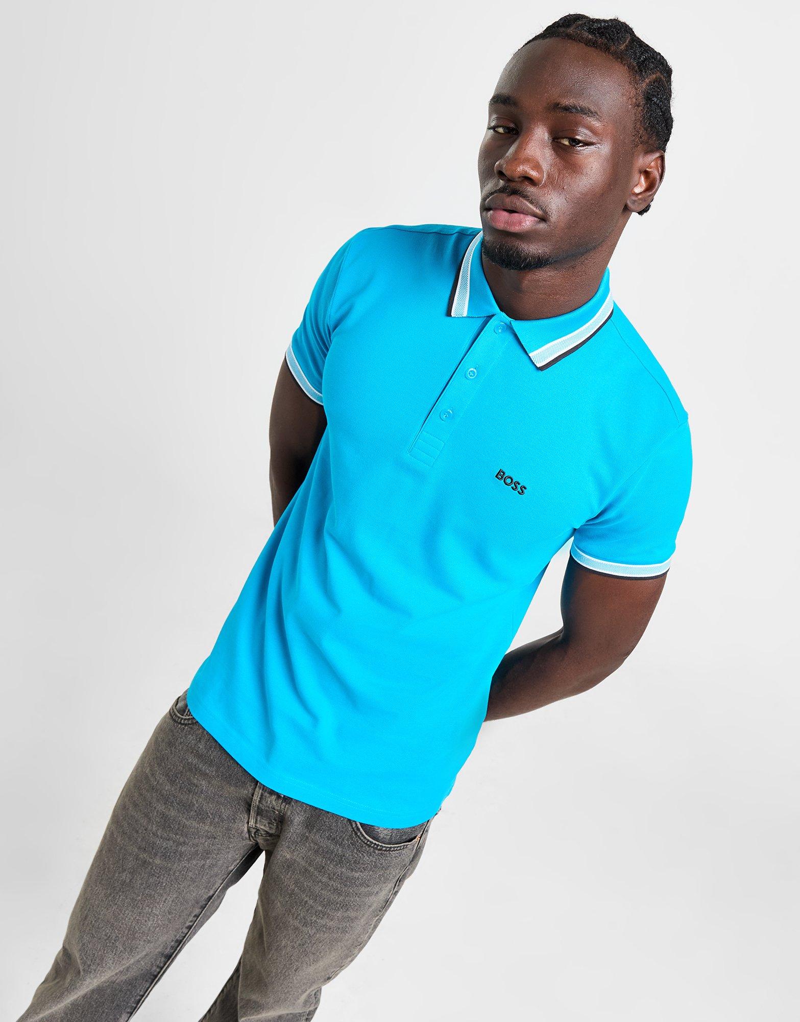 Blue hugo outlet boss polo