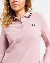 Fred Perry Polo Manches Longues Twin Tip Femme