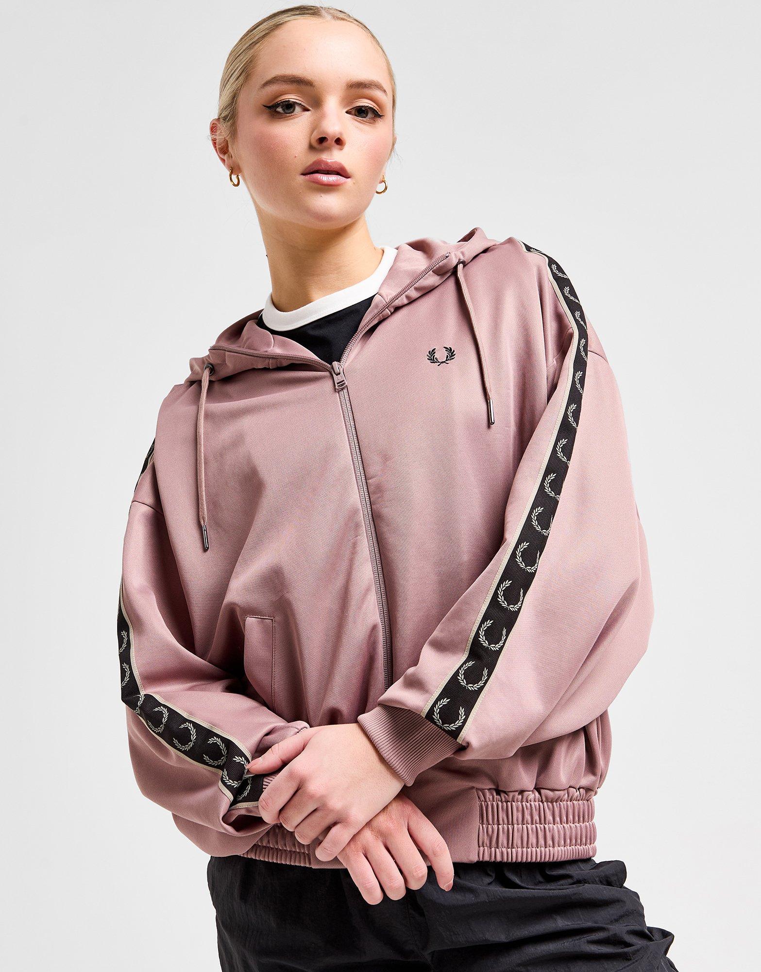 Fred Perry Logo Tape Full Zip Hoodie