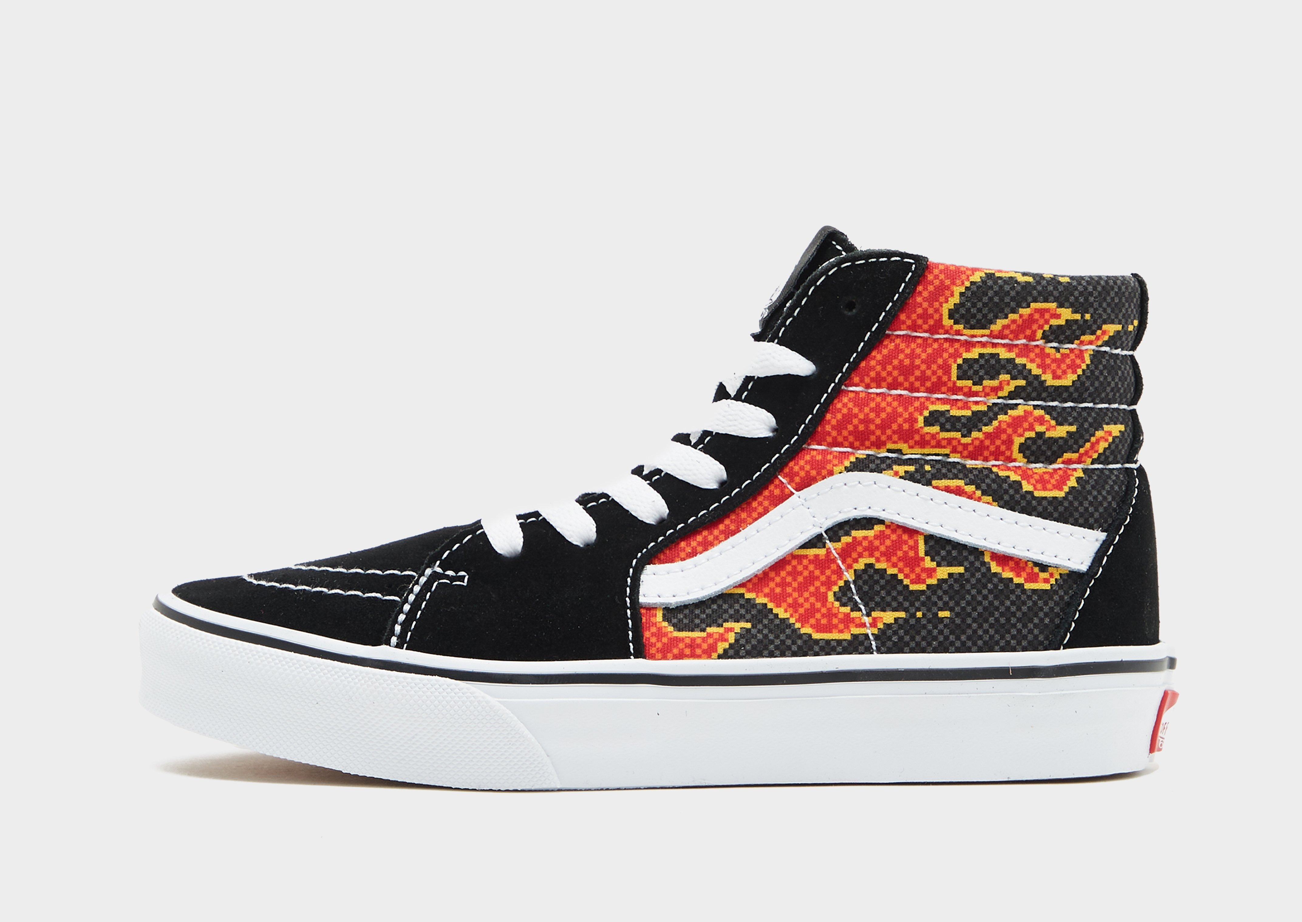 Black Vans Sk8hi Children JD Sports