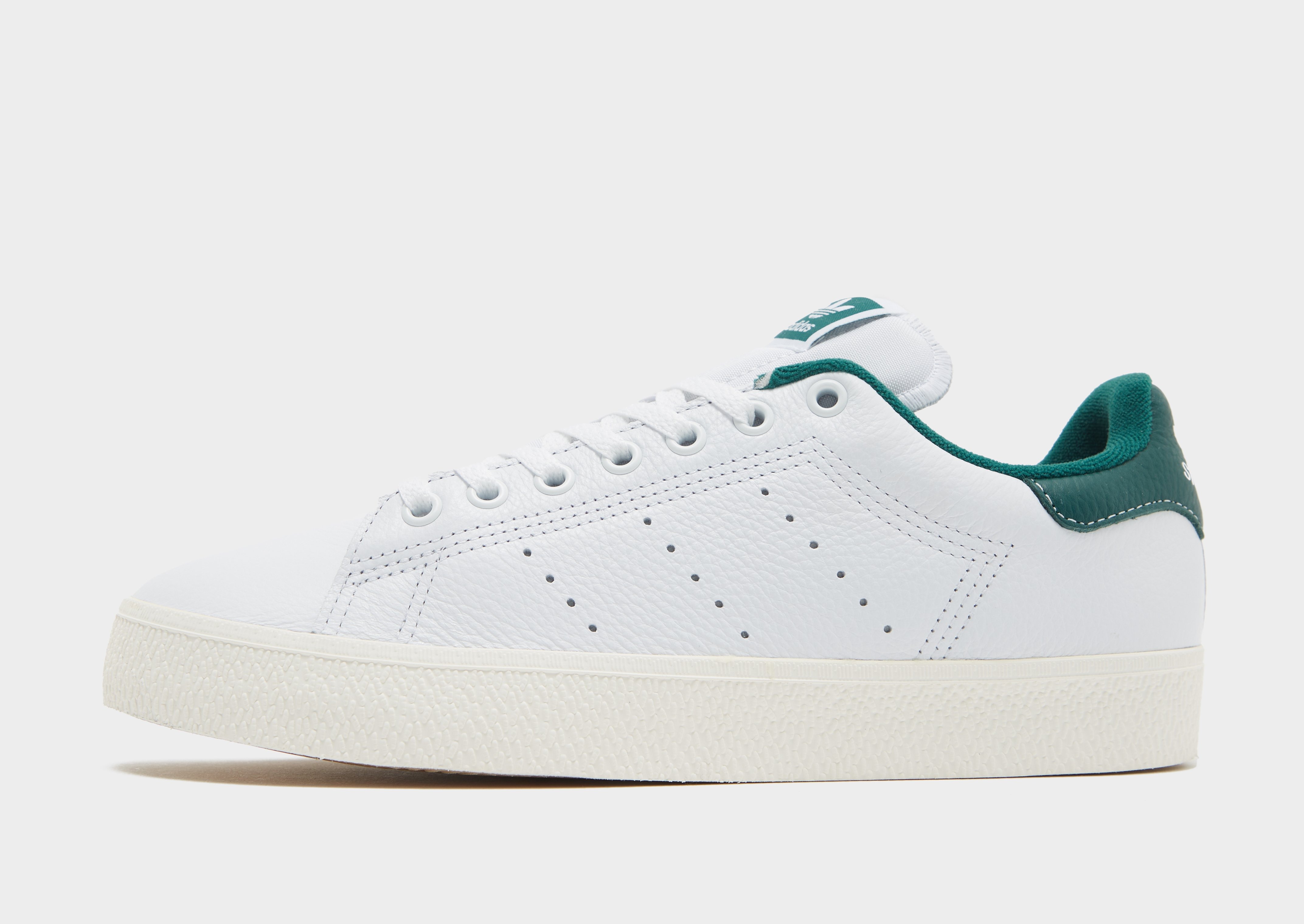 Adidas stan smith bold white green best sale