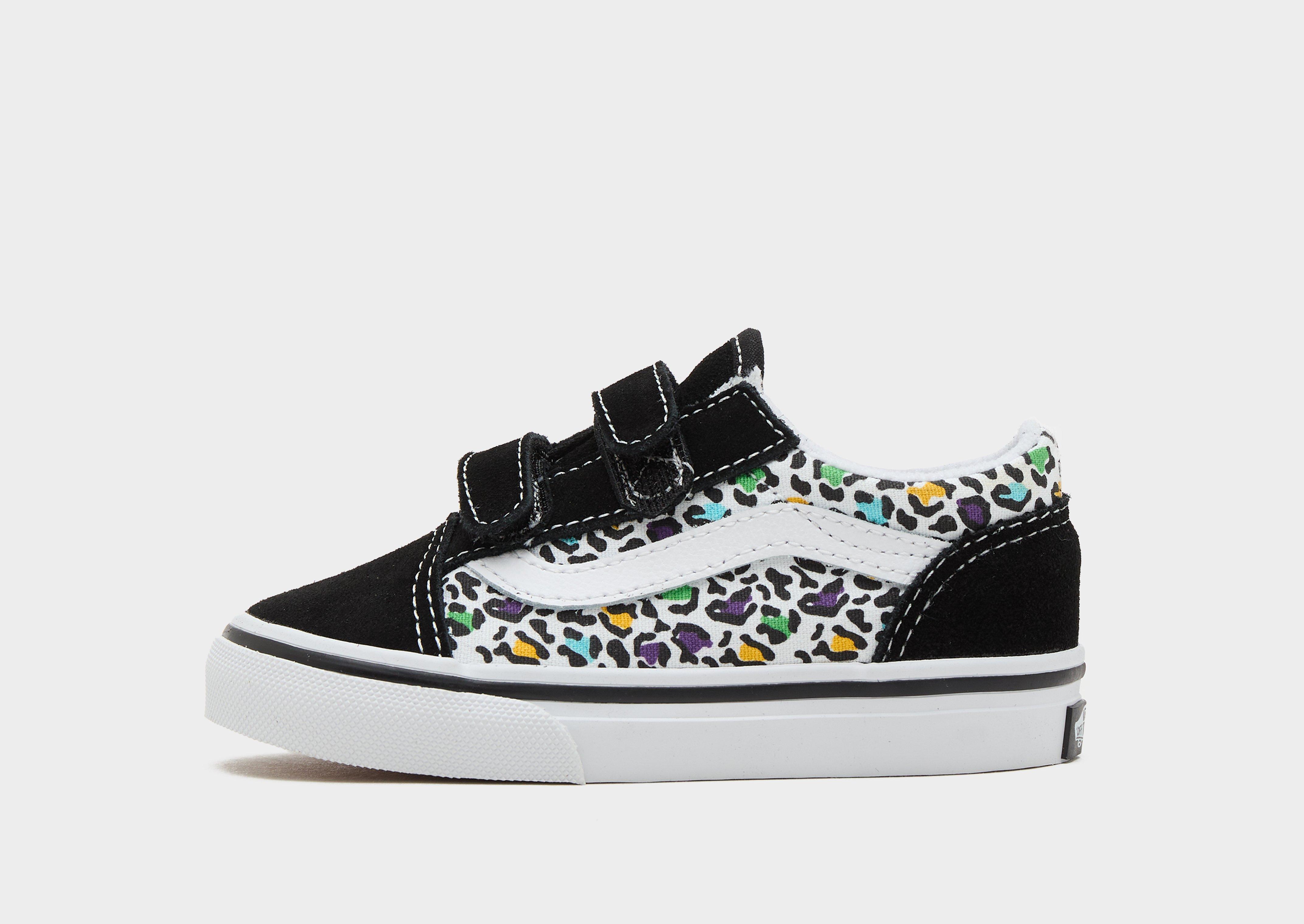 Vans old hotsell skool noir leopard