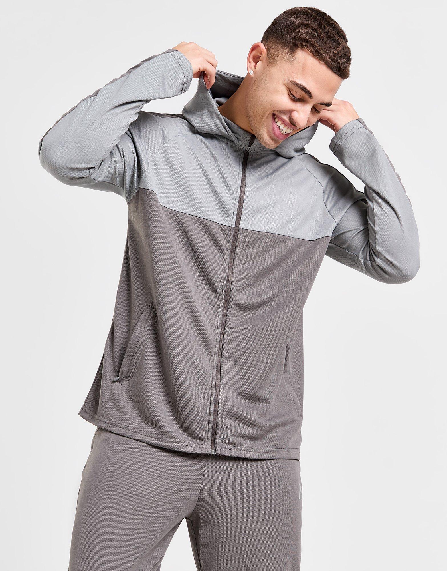 Agility Tracksuit Set - Cement Grey/Platinum Grey