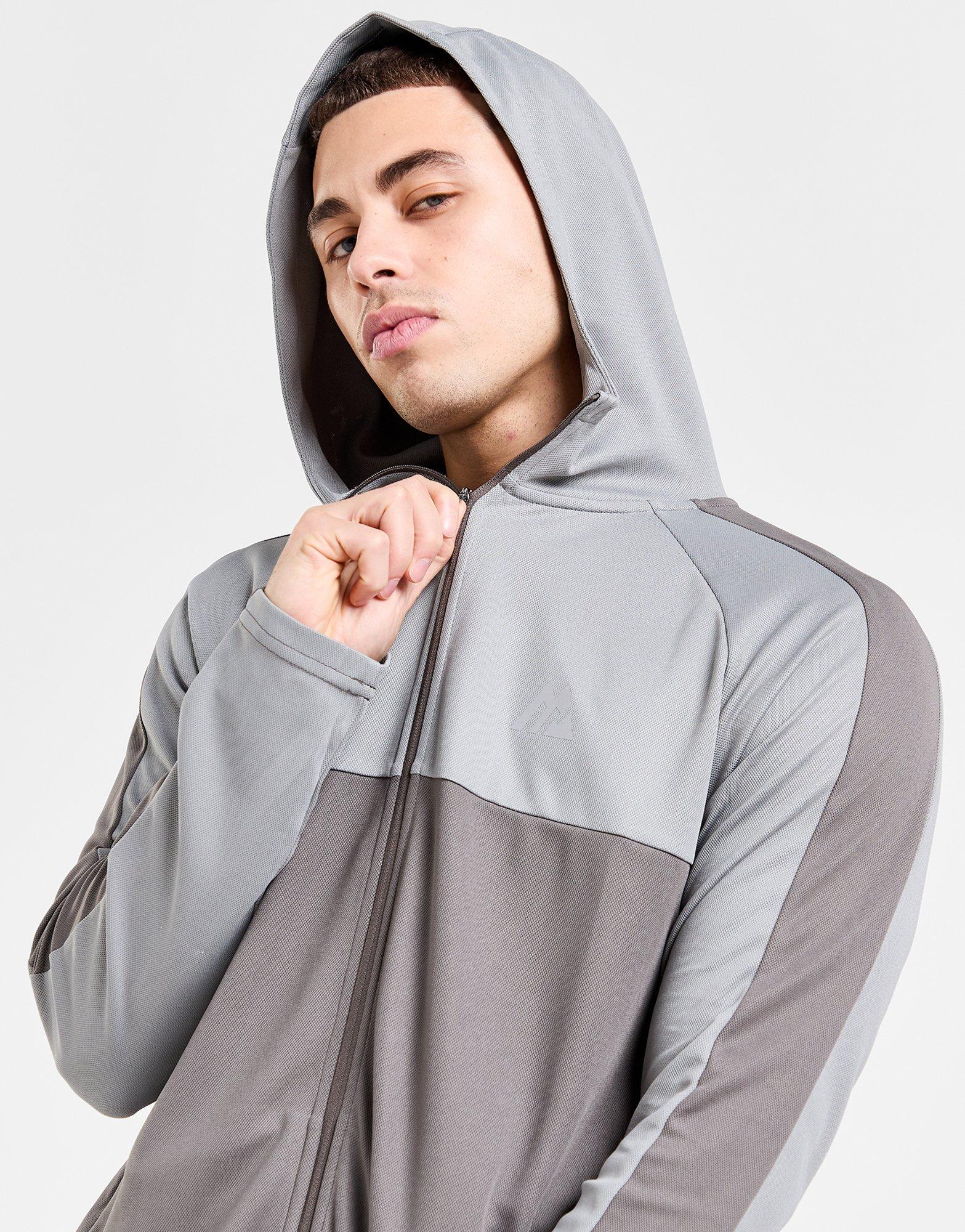 Agility Tracksuit Set - Cement Grey/Platinum Grey