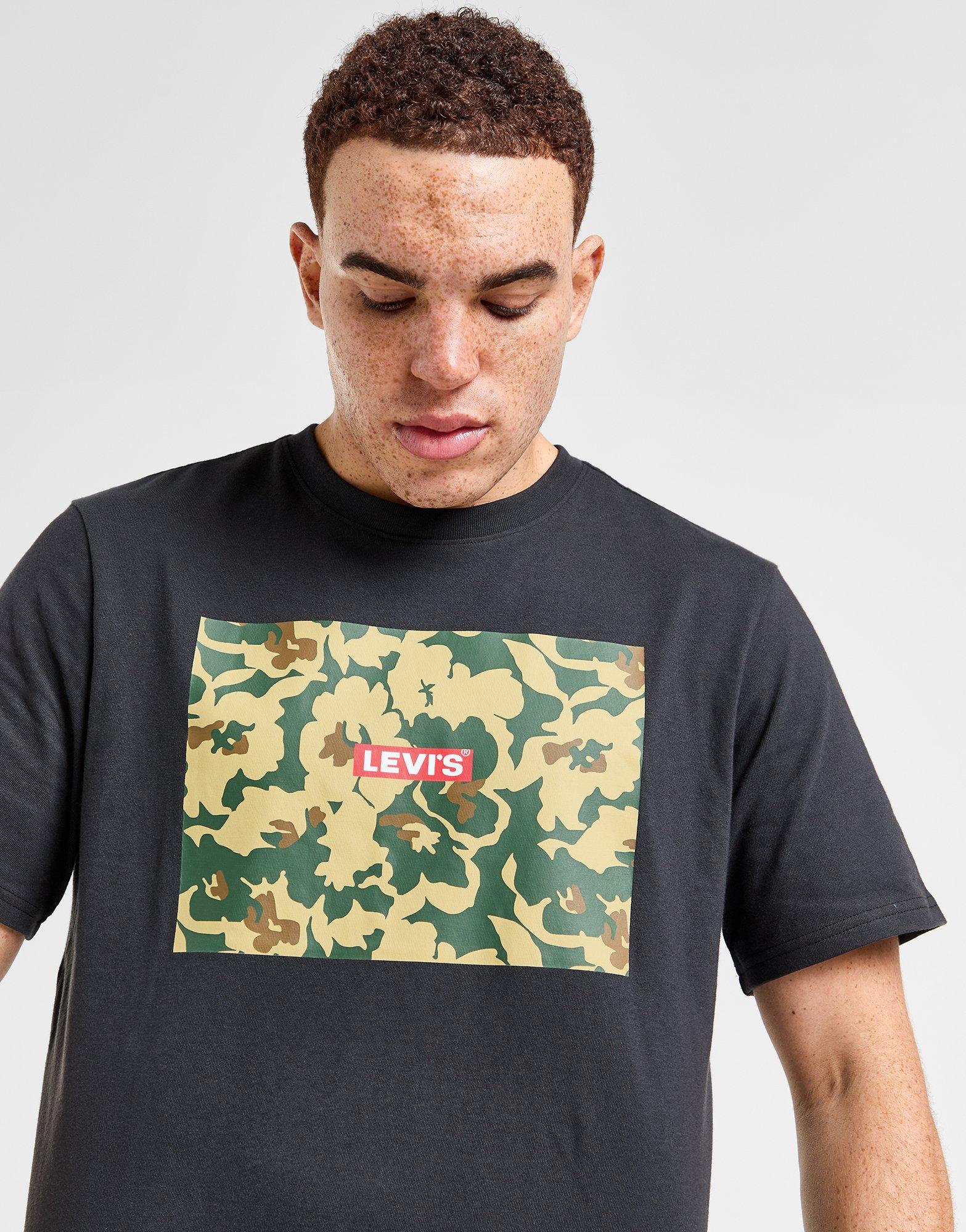 Levis camo shop t shirt