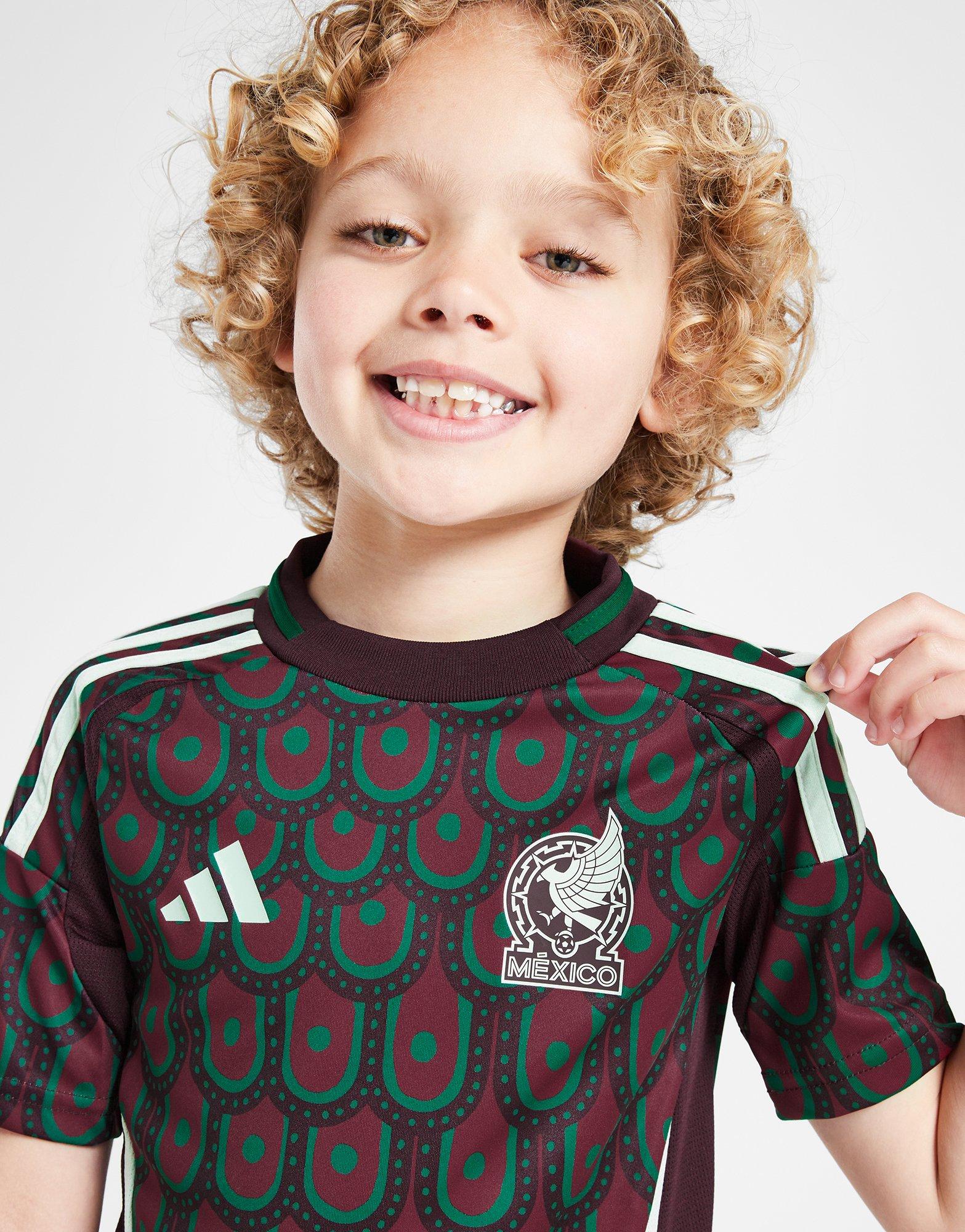 adidas Mexico 2024 Home Kit Children