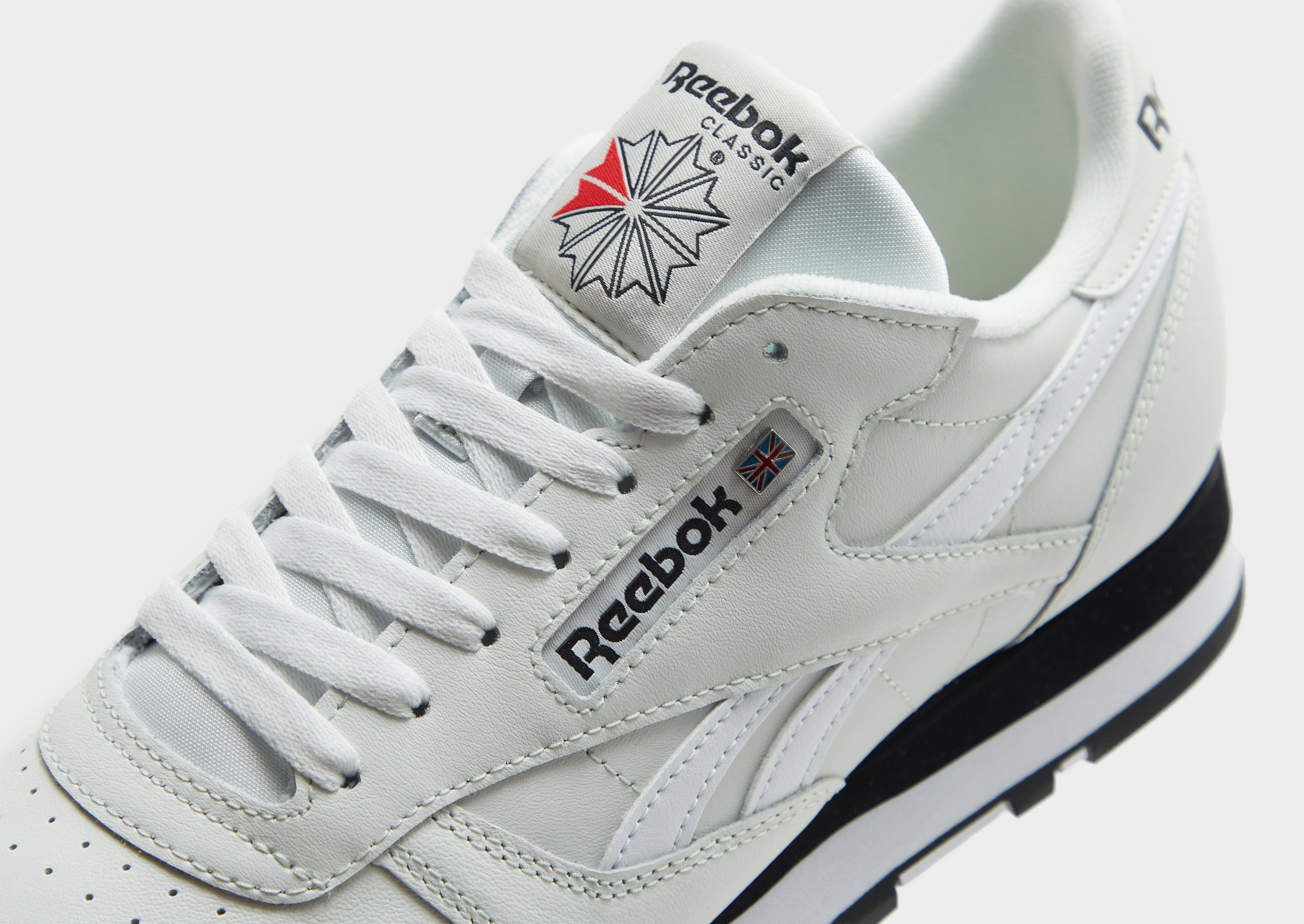 Shops gray reebok classics