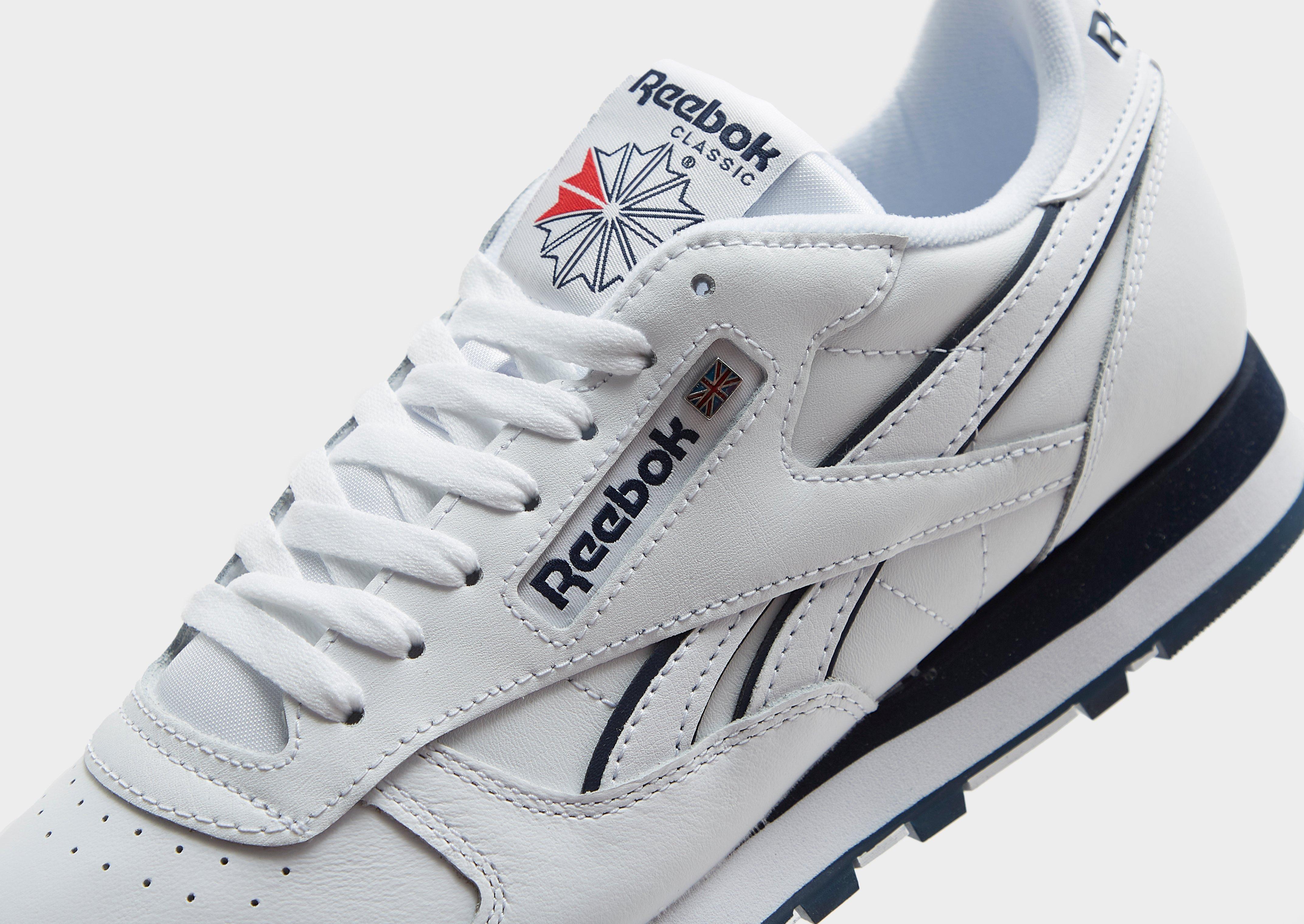 White Reebok Classic Leather - JD Sports Ireland