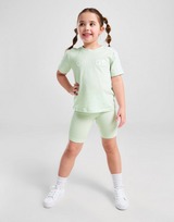 adidas Girls' Linear T-Shirt/Shorts Set Kleinkinder