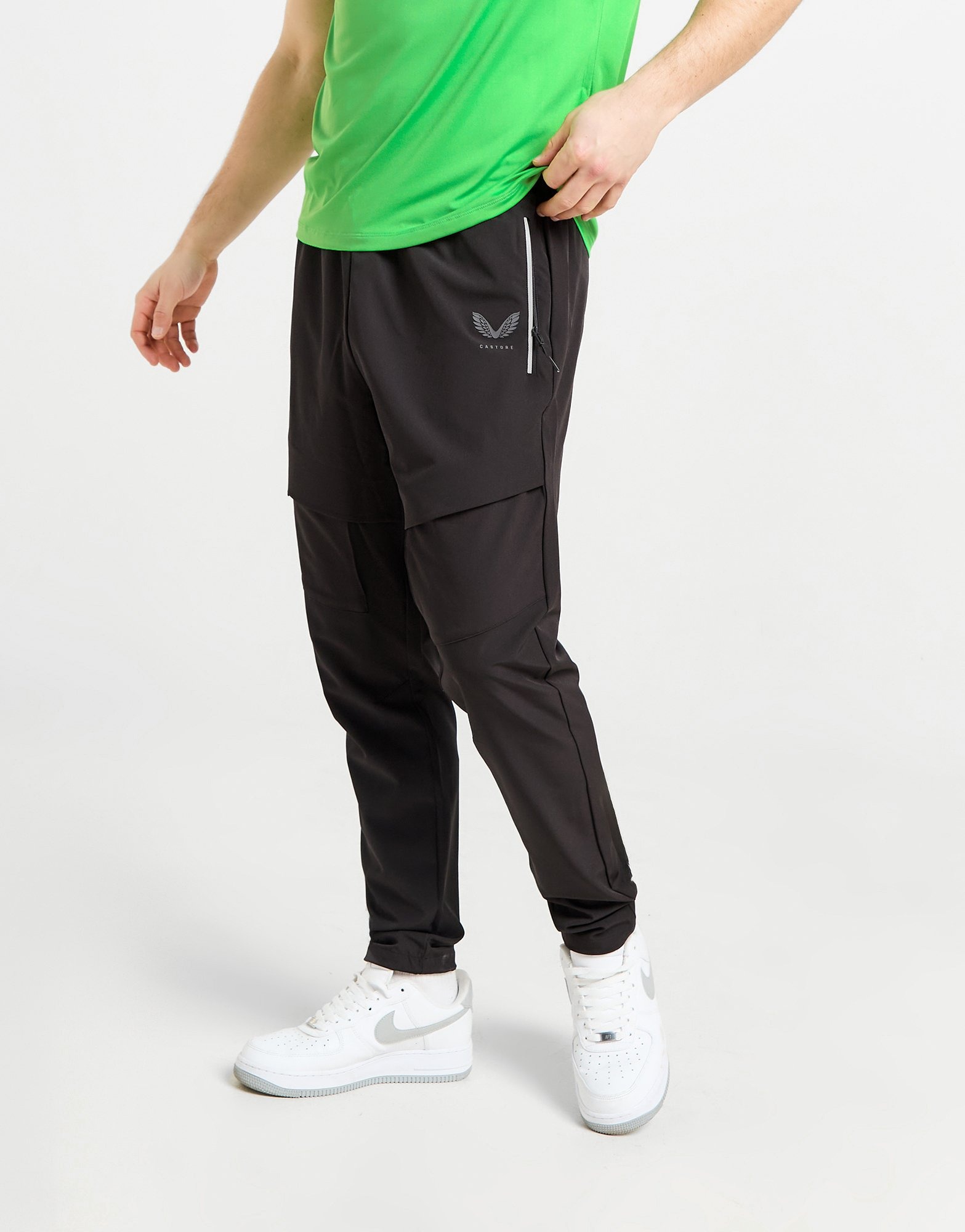 Black Castore Flex Woven Cargo Pants - JD Sports NZ