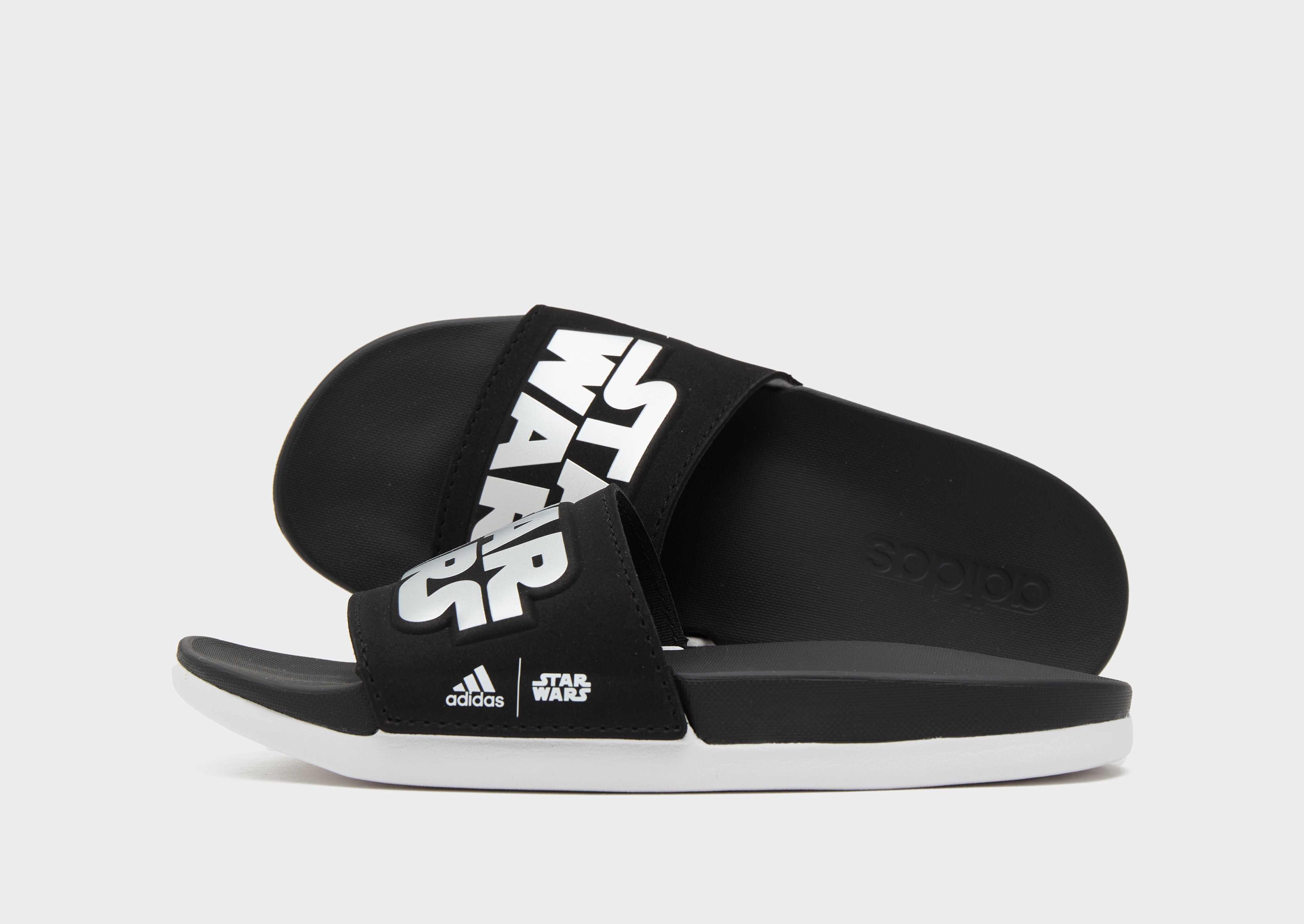 Black adidas Adilette Slides Children | JD Sports UK