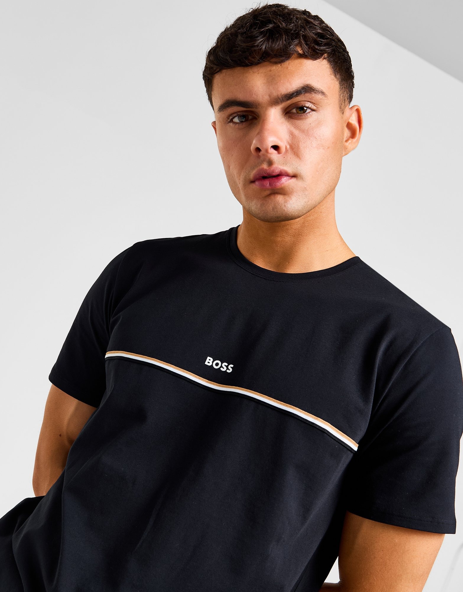 Black BOSS Unique T-Shirt | JD Sports UK