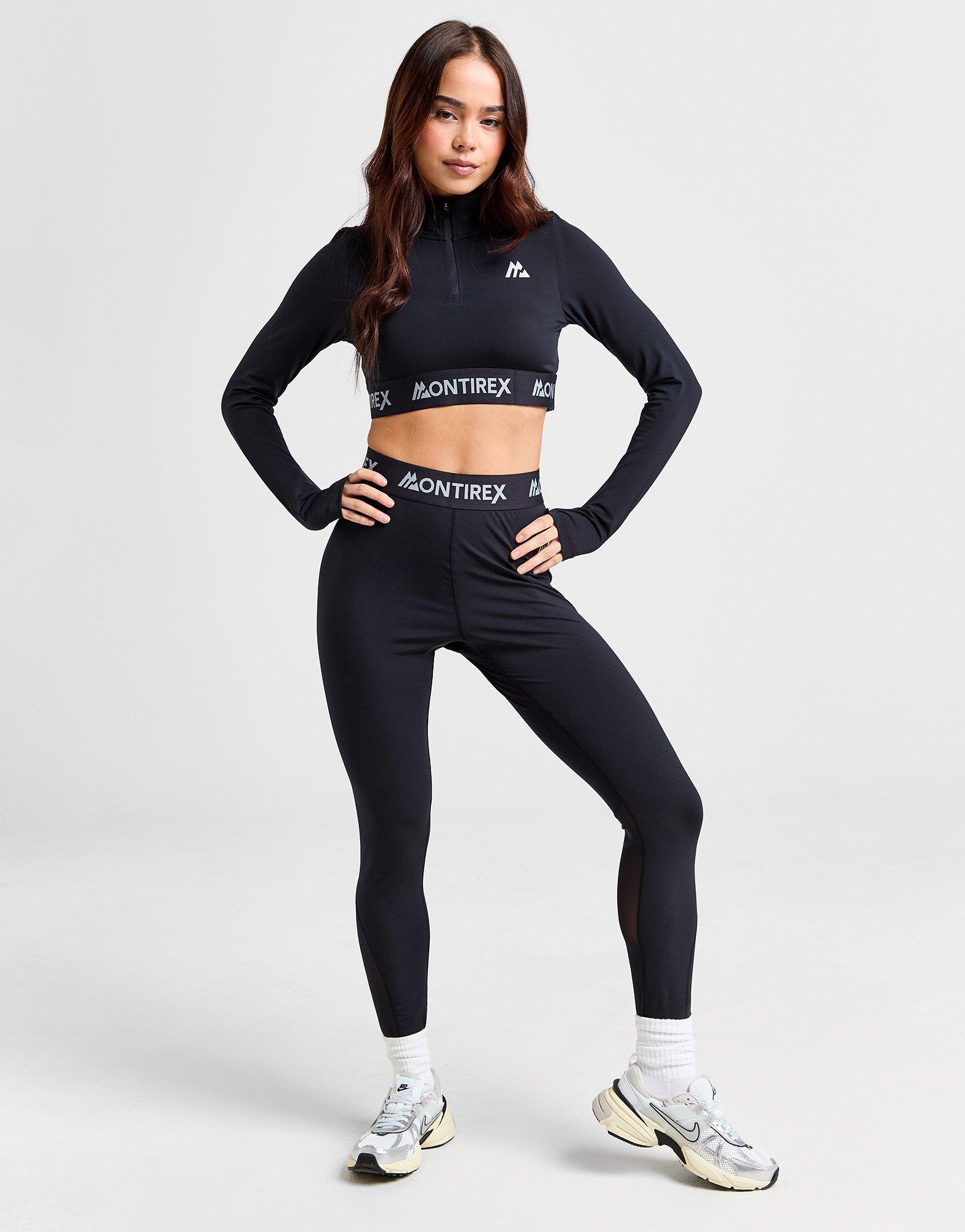 MONTIREX Icon Crop 1/4 Zip Top