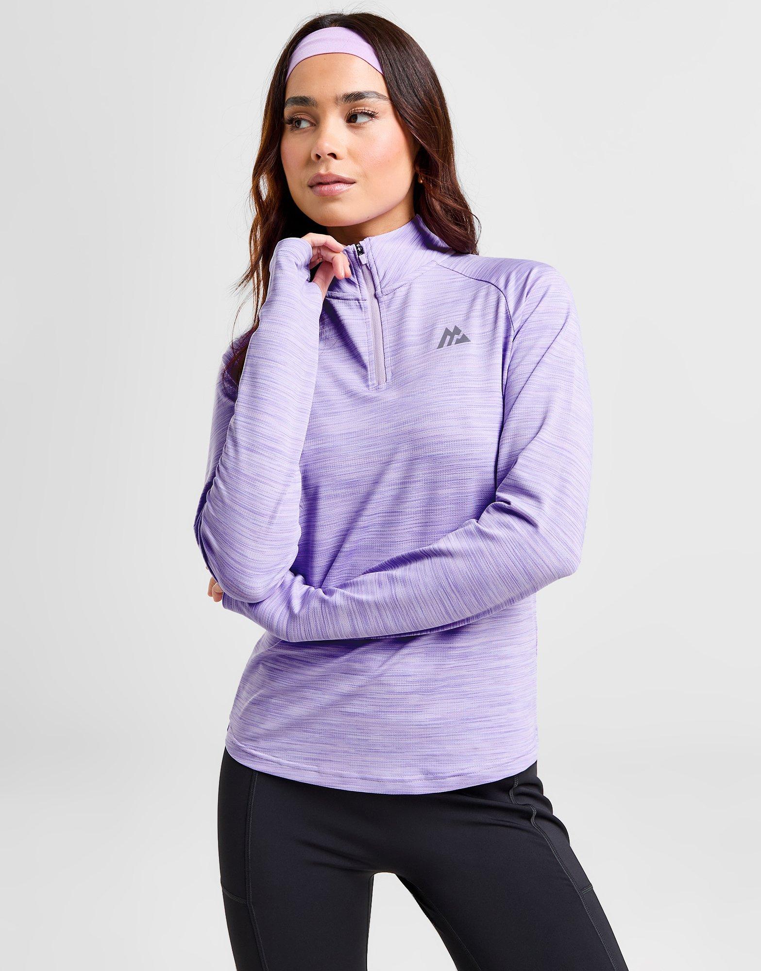 Purple MONTIREX Trail 1/4 Zip Top - JD Sports Ireland