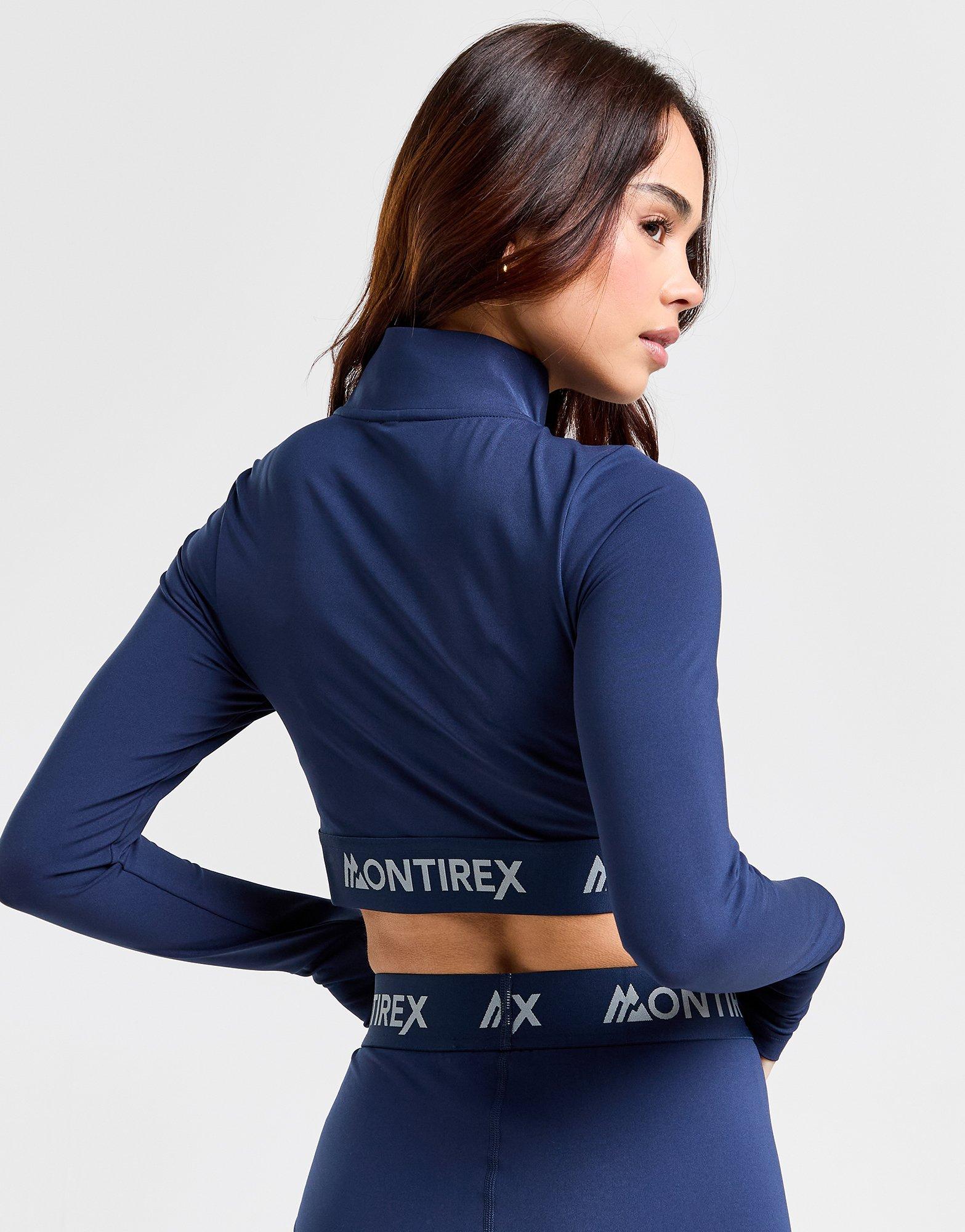 MONTIREX Icon Crop 1/4 Zip Top