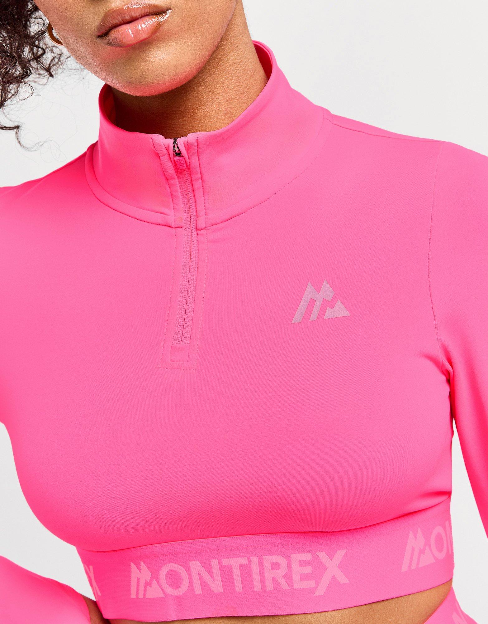 MONTIREX Icon Crop 1/4 Zip Top