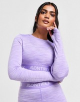 MONTIREX Icon Trail Long Sleeve Crop Top