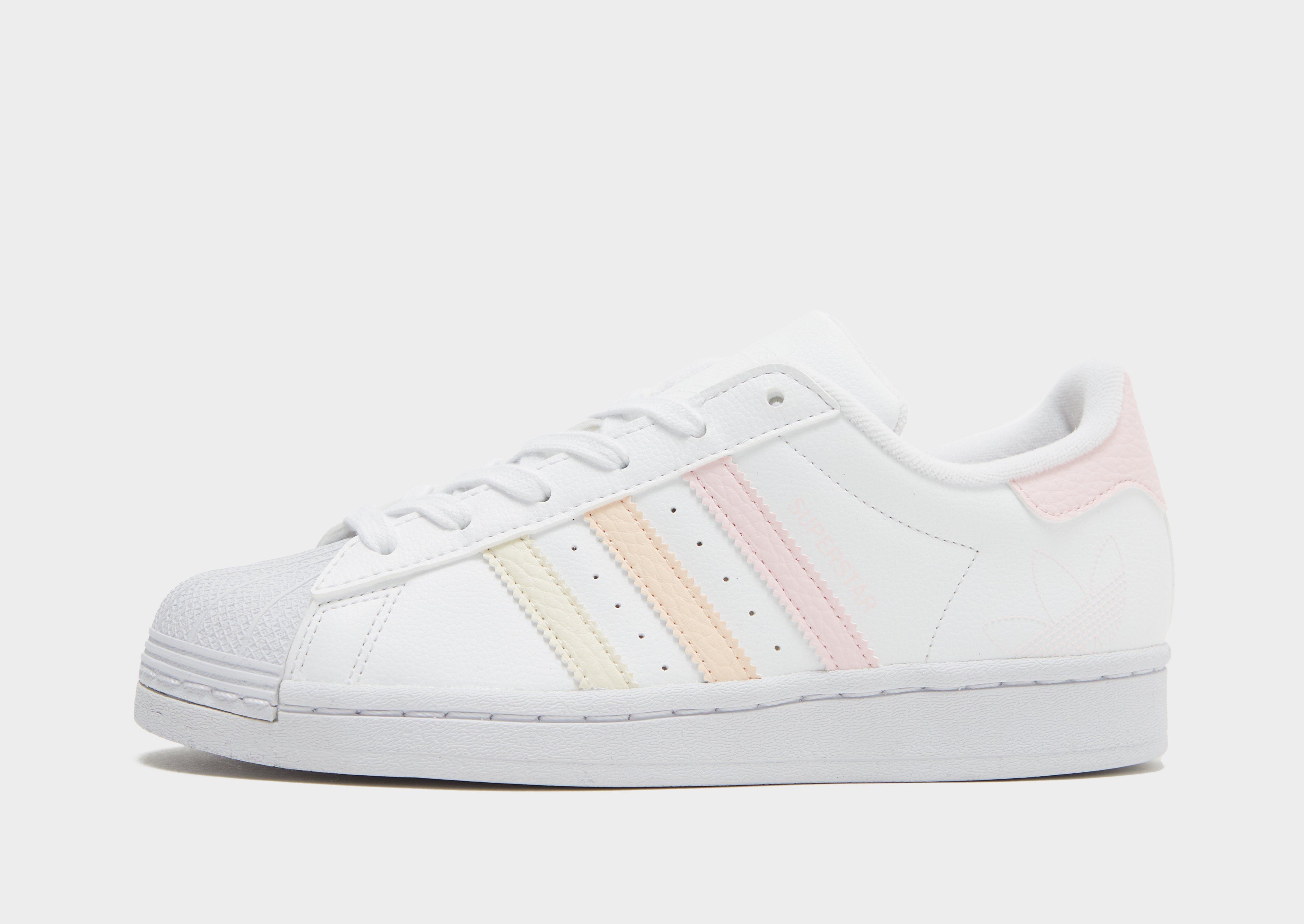 Adidas superstar store pale pink