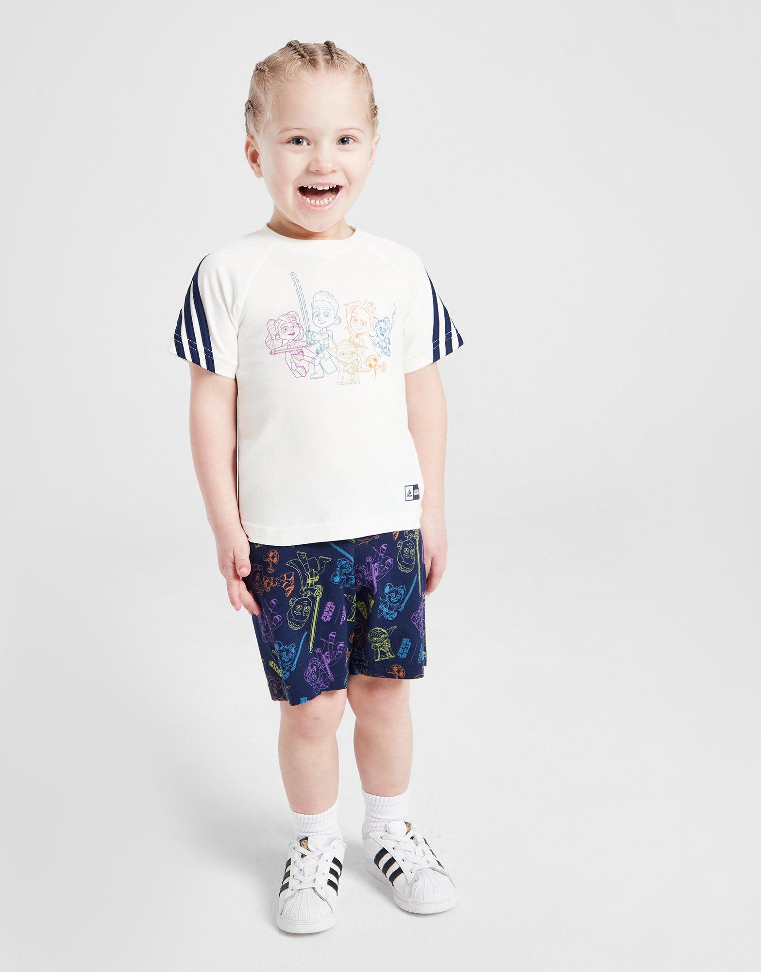adidas Star Wars Jedi T-Shirt/Shorts Set Infant