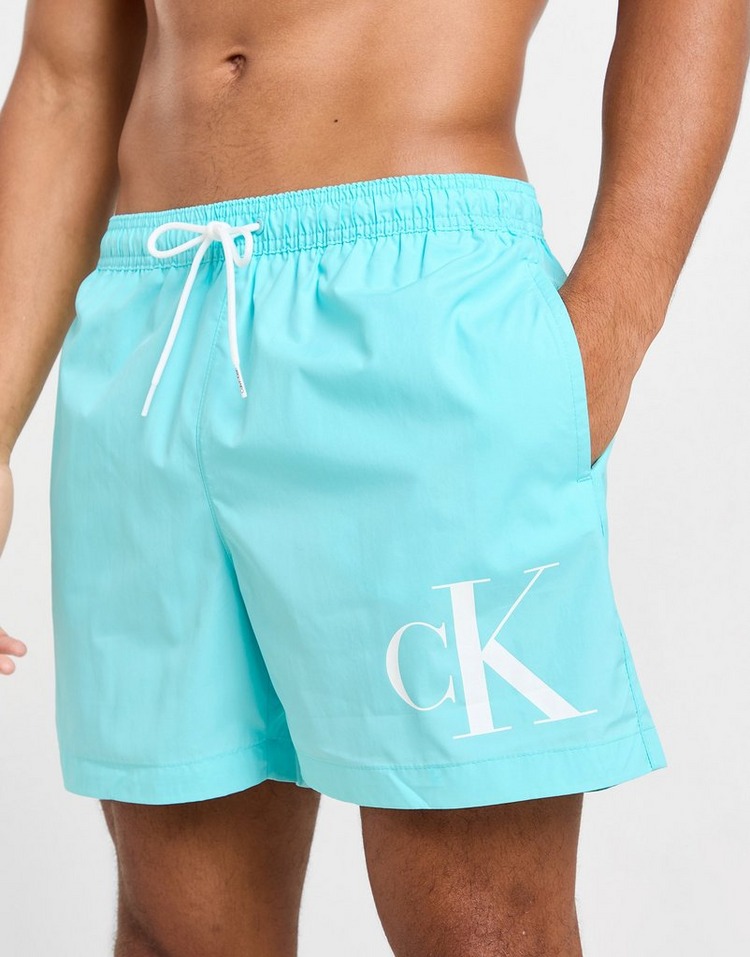 Calvin Klein Swim CK Logo Swim Shorts