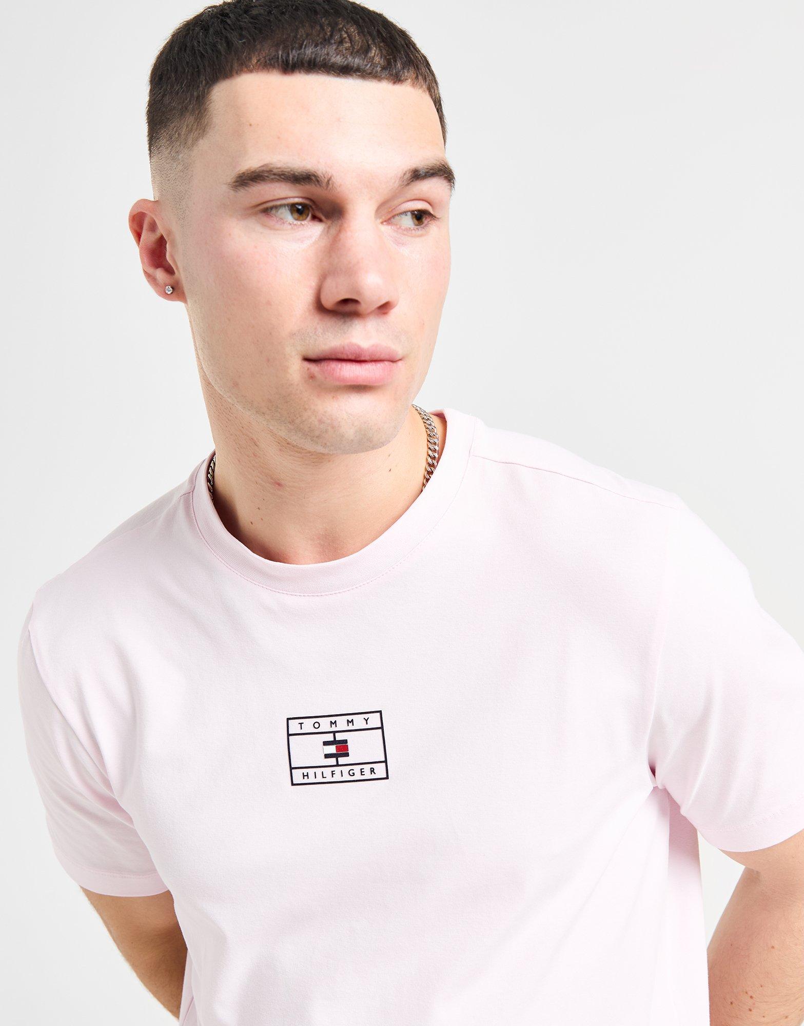 Tommy Hilfiger Small Logo TShirt Rosa JD Sports Deutschland