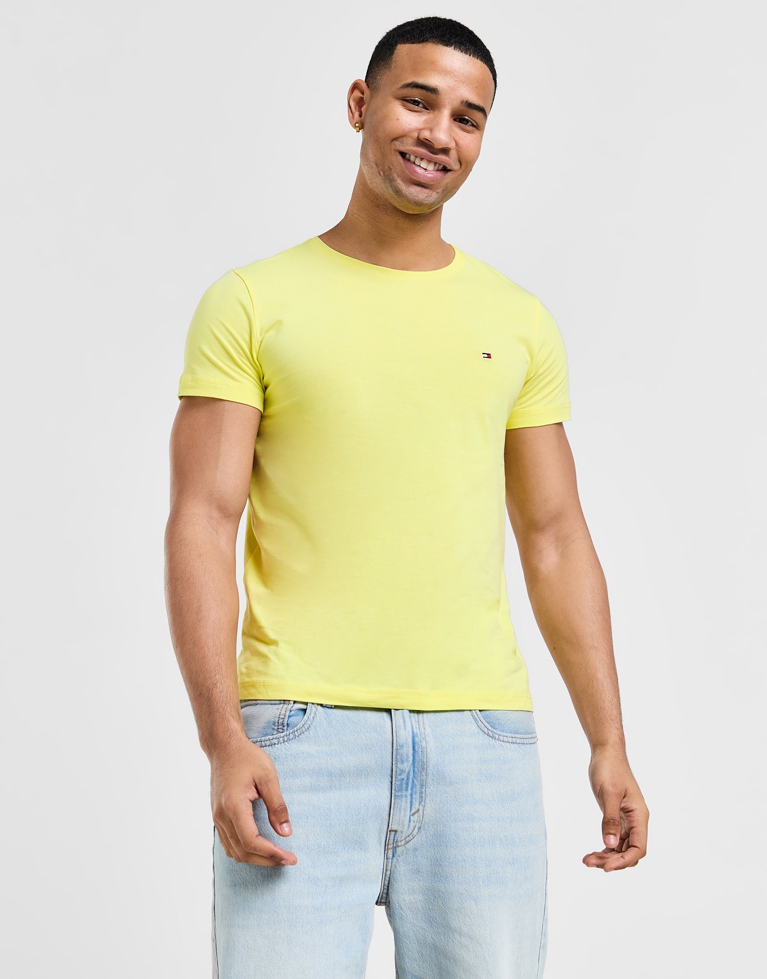 Geel Tommy Hilfiger Core T Shirt Jd Sports Nederland