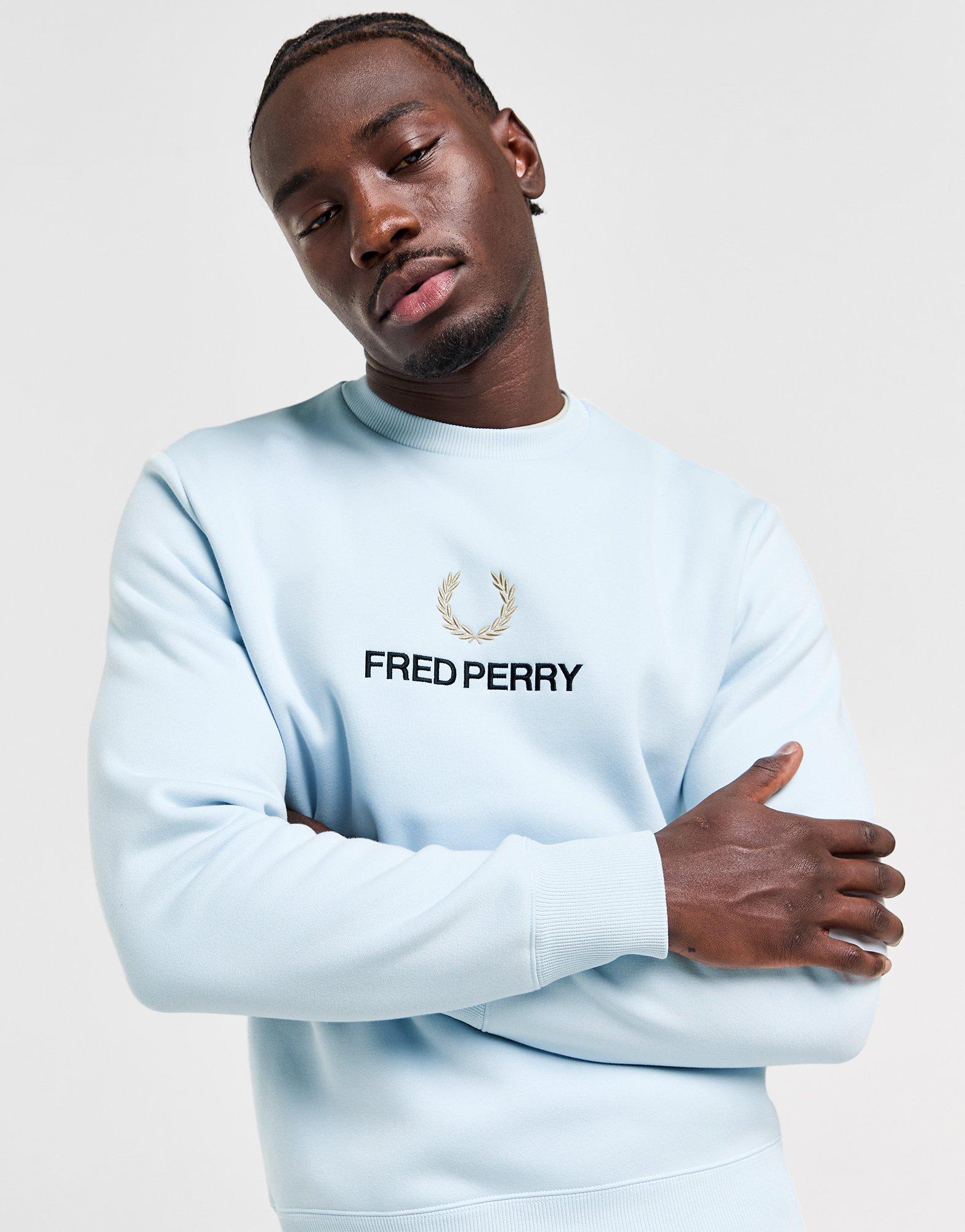 Fred Perry Stack Crew Sweatshirt