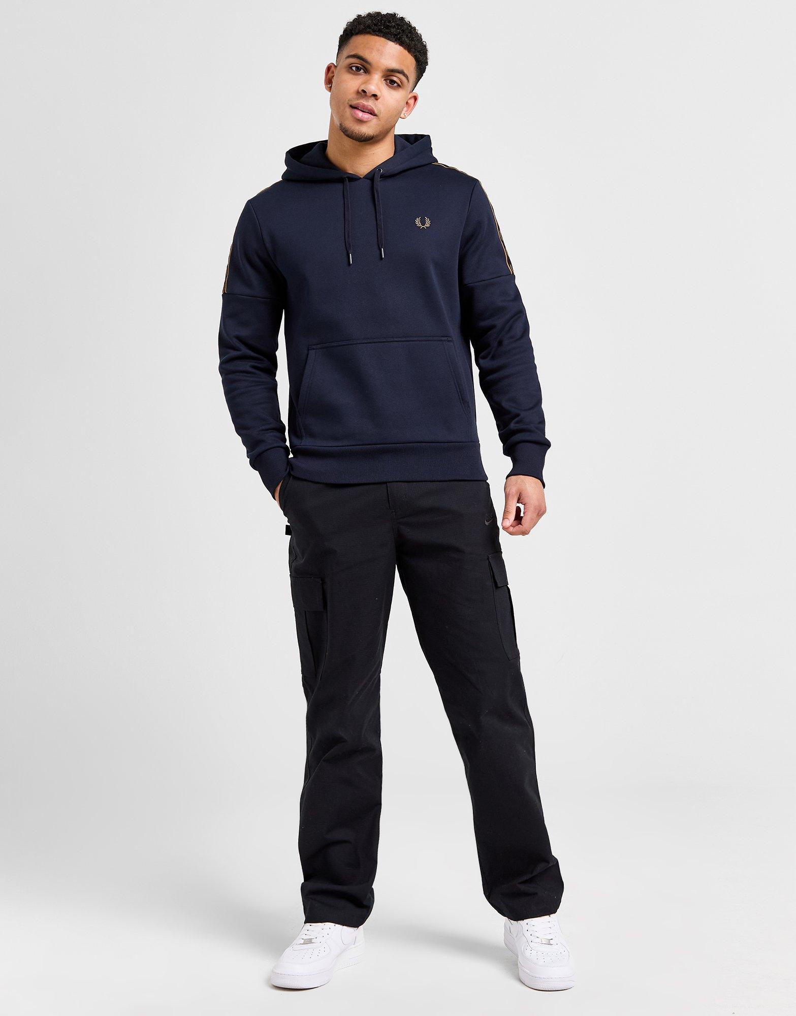 Fred Perry Tape Overhead Hoodie
