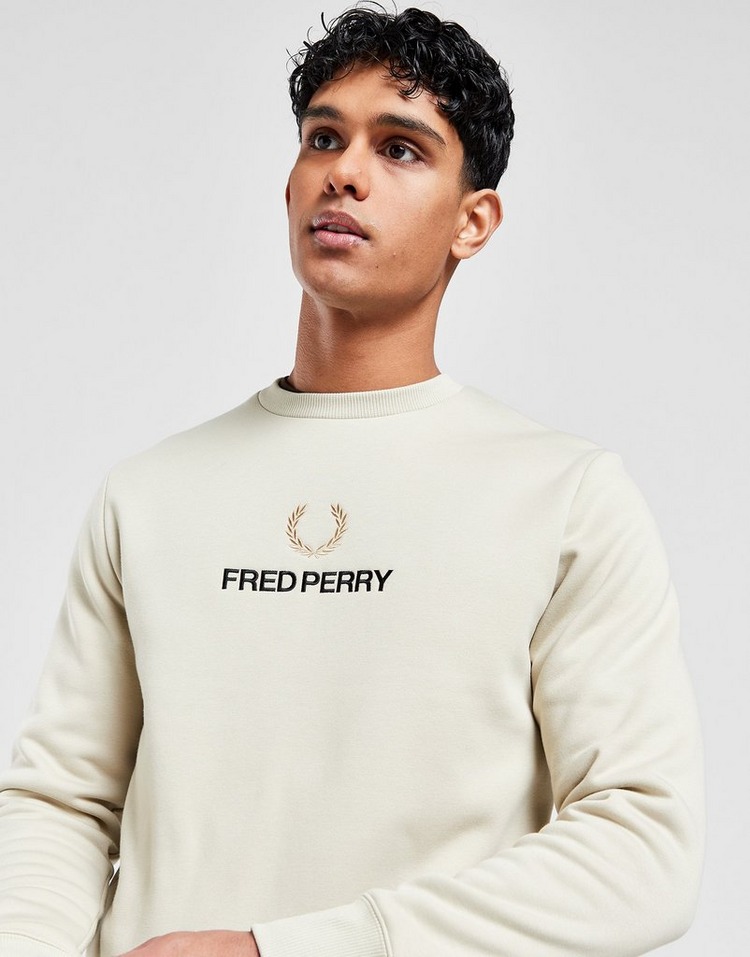Fred Perry Stack Crew Sweatshirt
