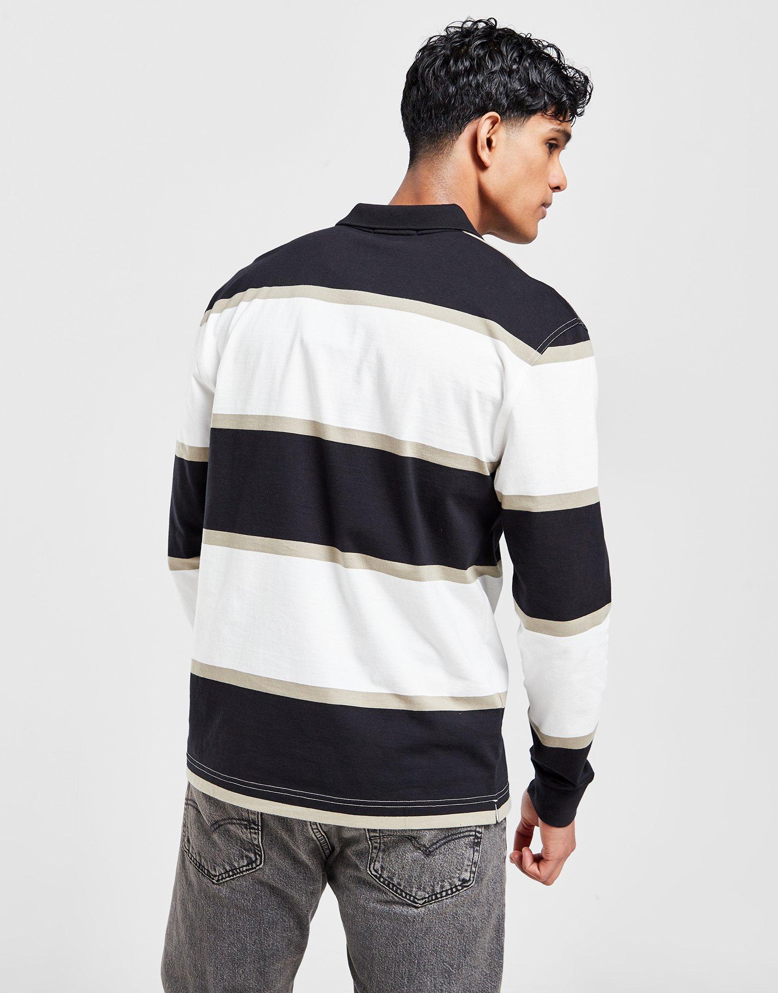 Fred Perry Stripe Rugby Polo Shirt