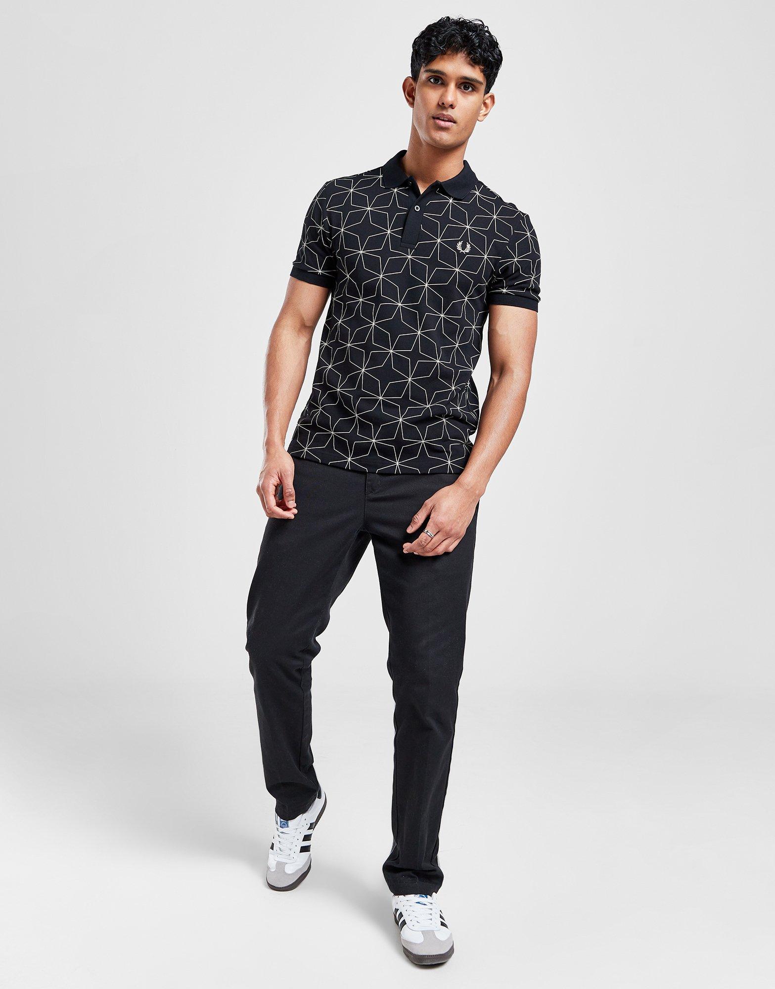 Fred Perry Geometric Polo Shirt
