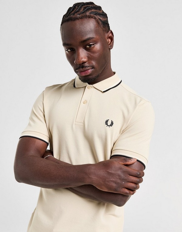 Multi Fred Perry Twin Tipped Polo Shirt - JD Sports Singapore