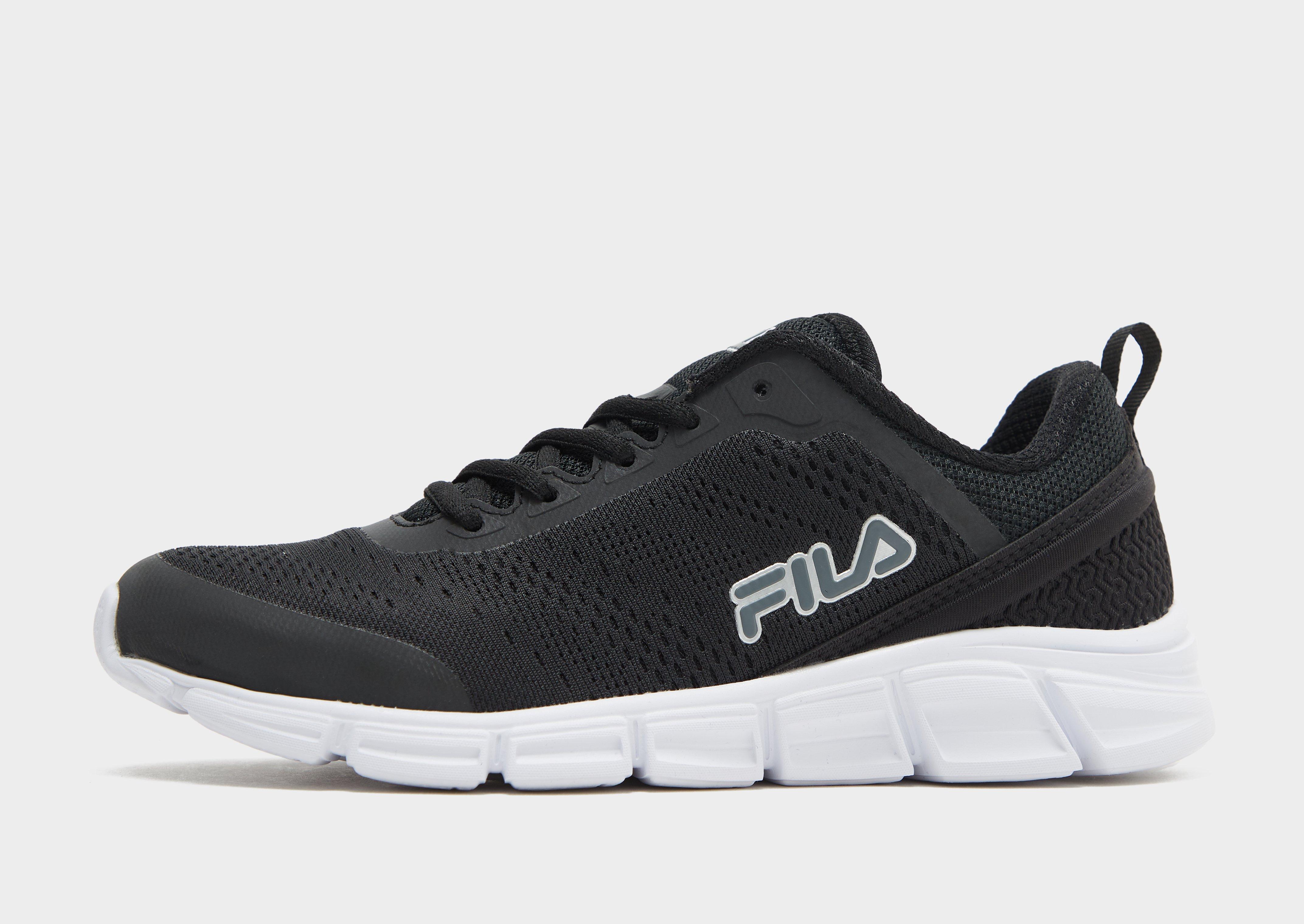 Mens fila store shoes black