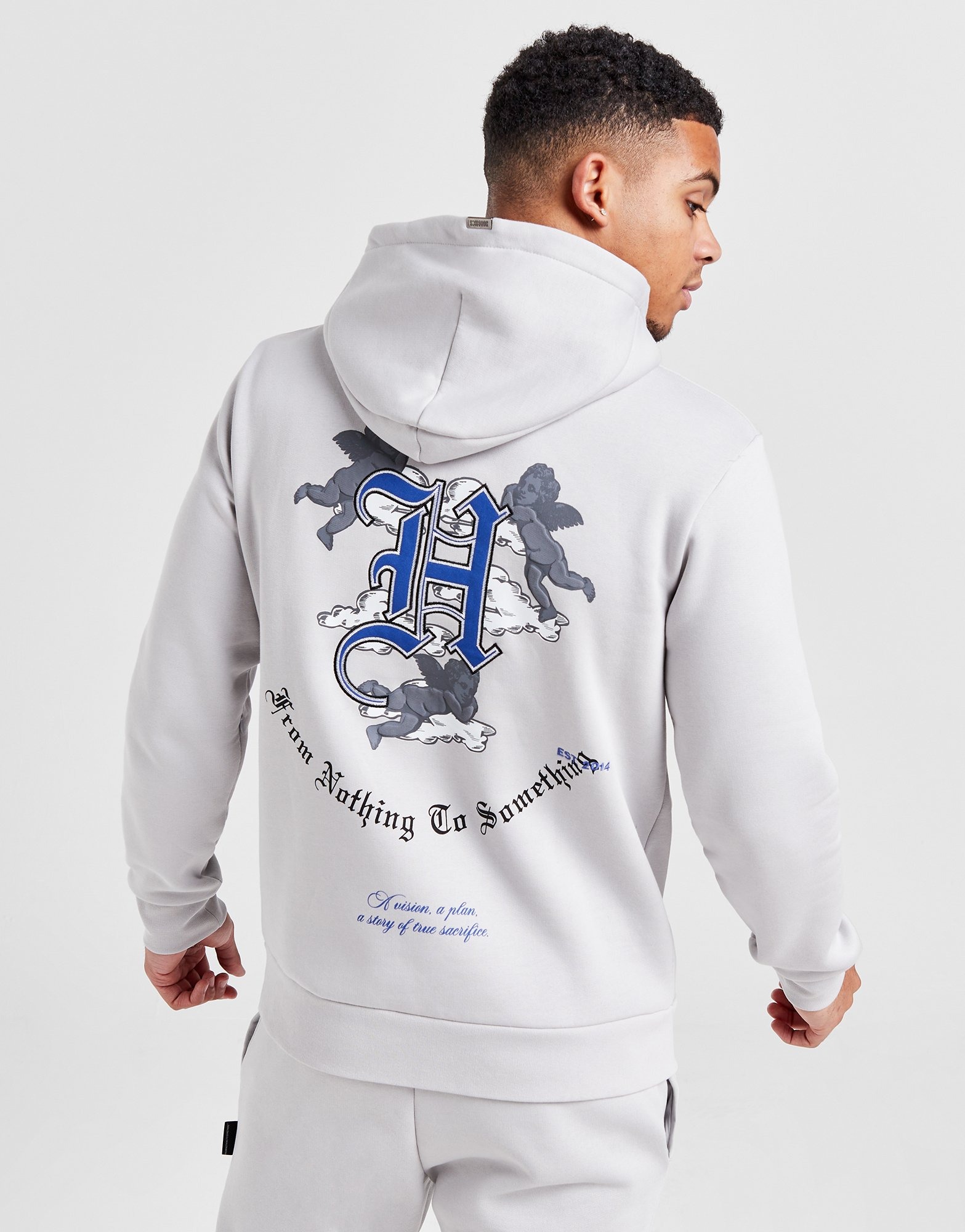 Hoodrich Hoodie Empire em Cinzento JD Sports