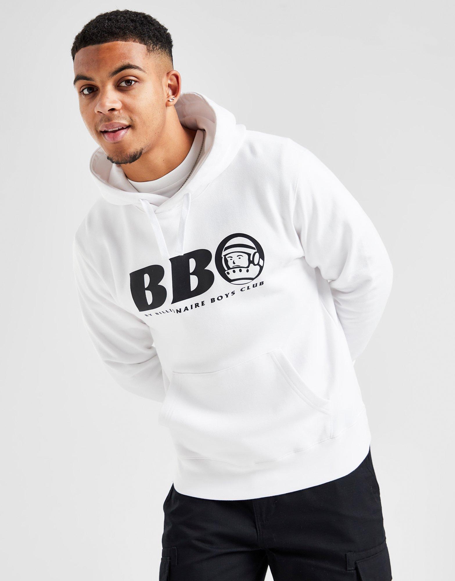 Billionaire boys club store white hoodie