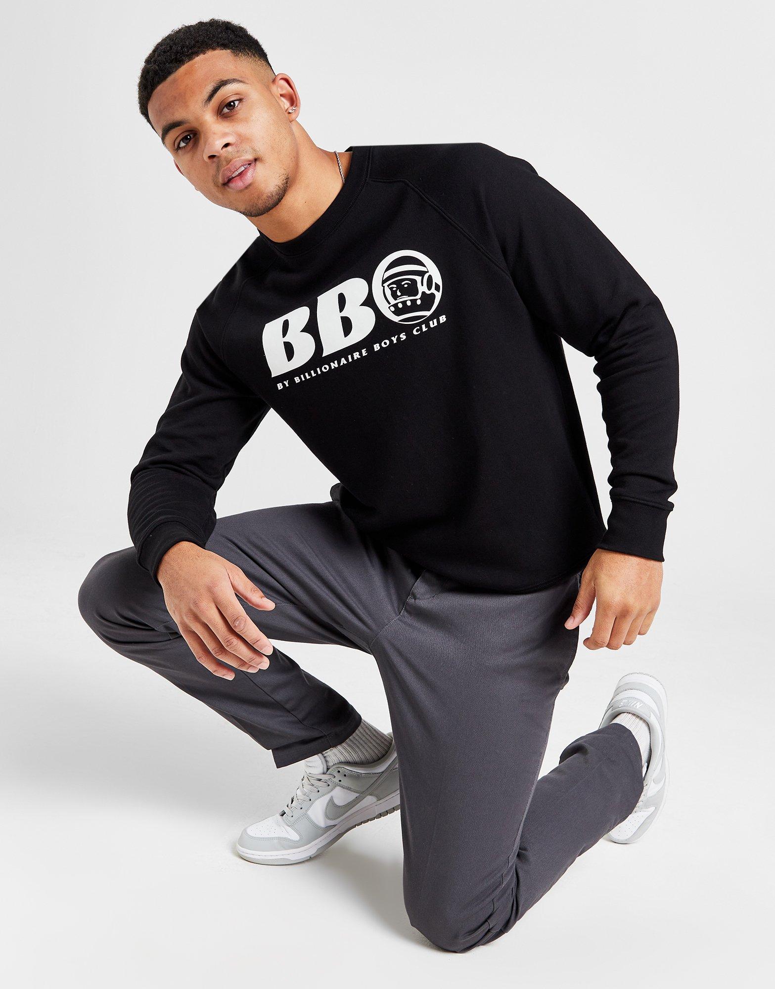 Black Billionaire Boys Club Large Logo Crew Sweatshirt